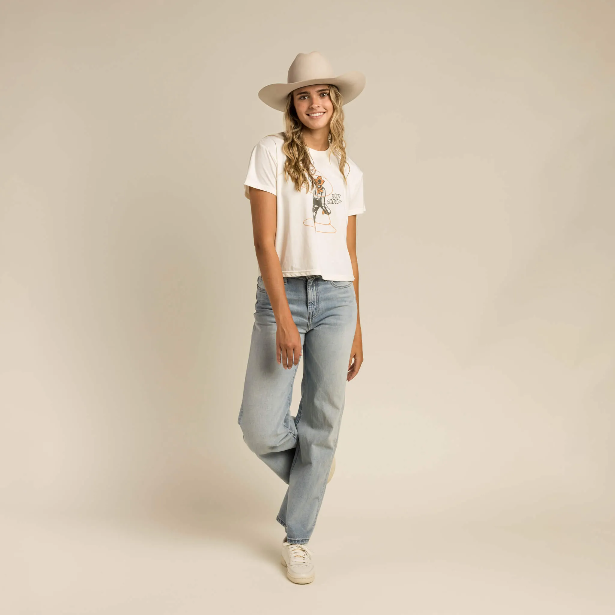 Boot Scootin' Boxy Tee sold by Sendero Provisions CO product image thumbnail 4