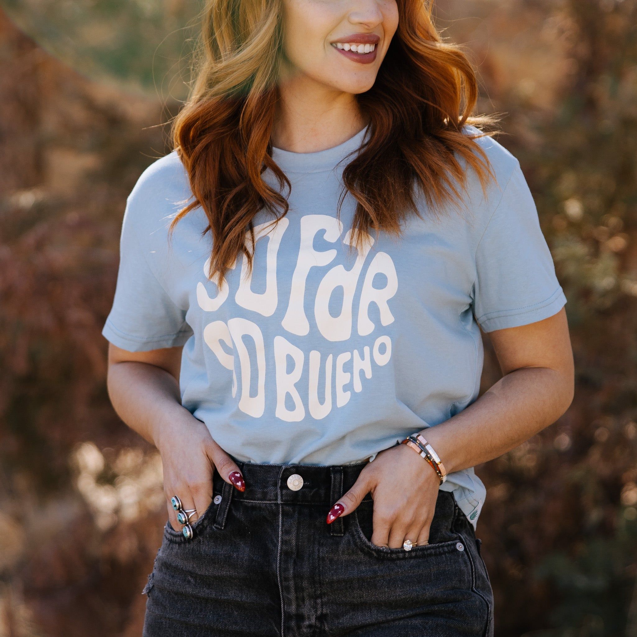 So Bueno Women's Crop Tee sold by Sendero Provisions CO product image thumbnail 3