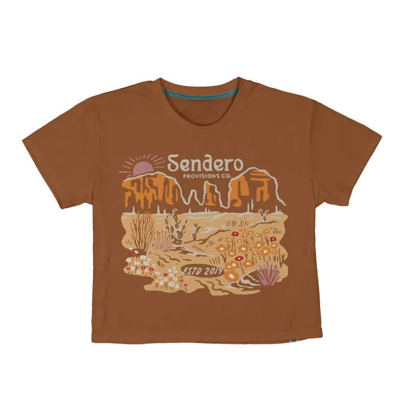 Desert Bloom Boxy Tee sold by Sendero Provisions CO