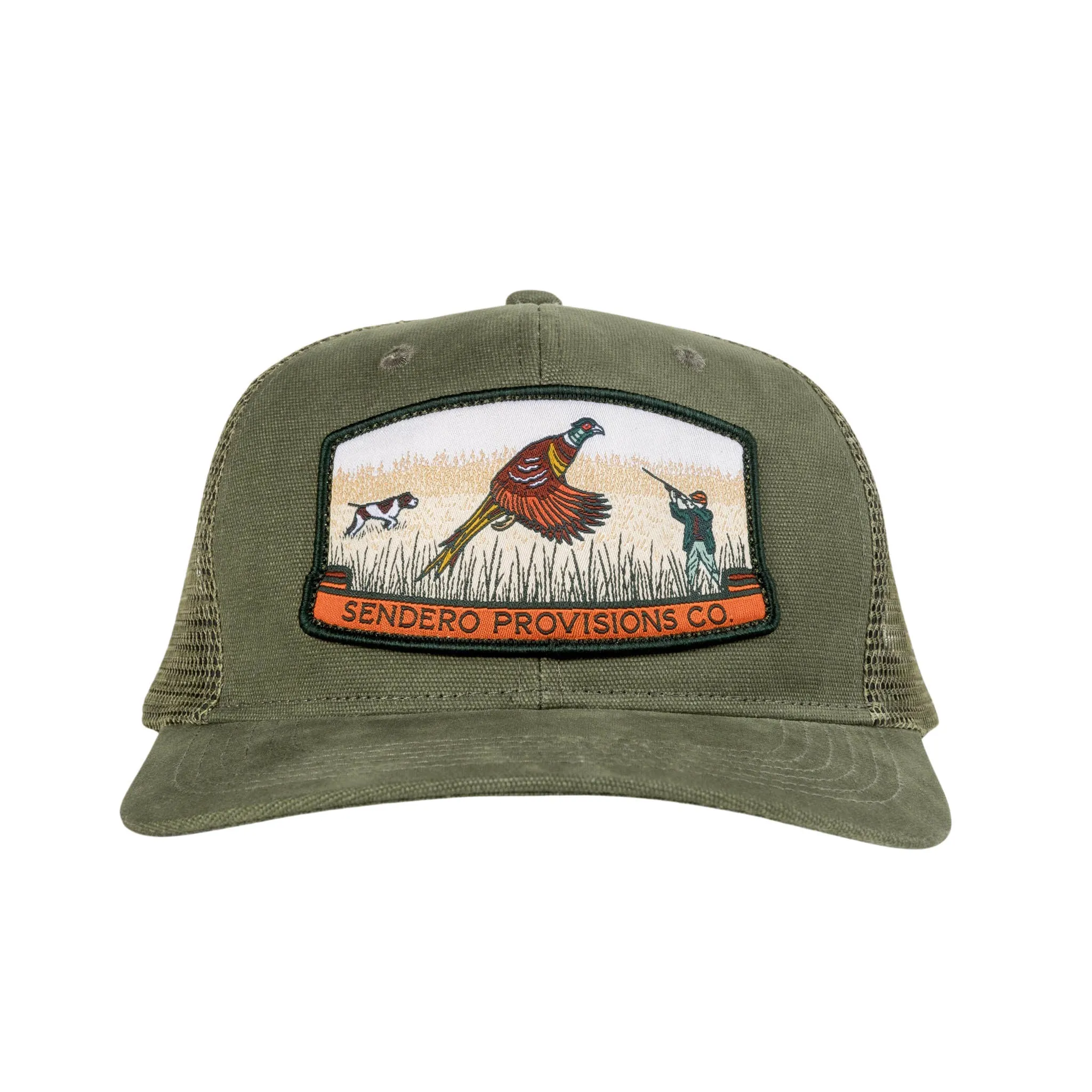 Bird Hunter Hat - Jalapeno/Olive sold by Sendero Provisions CO product image thumbnail 4