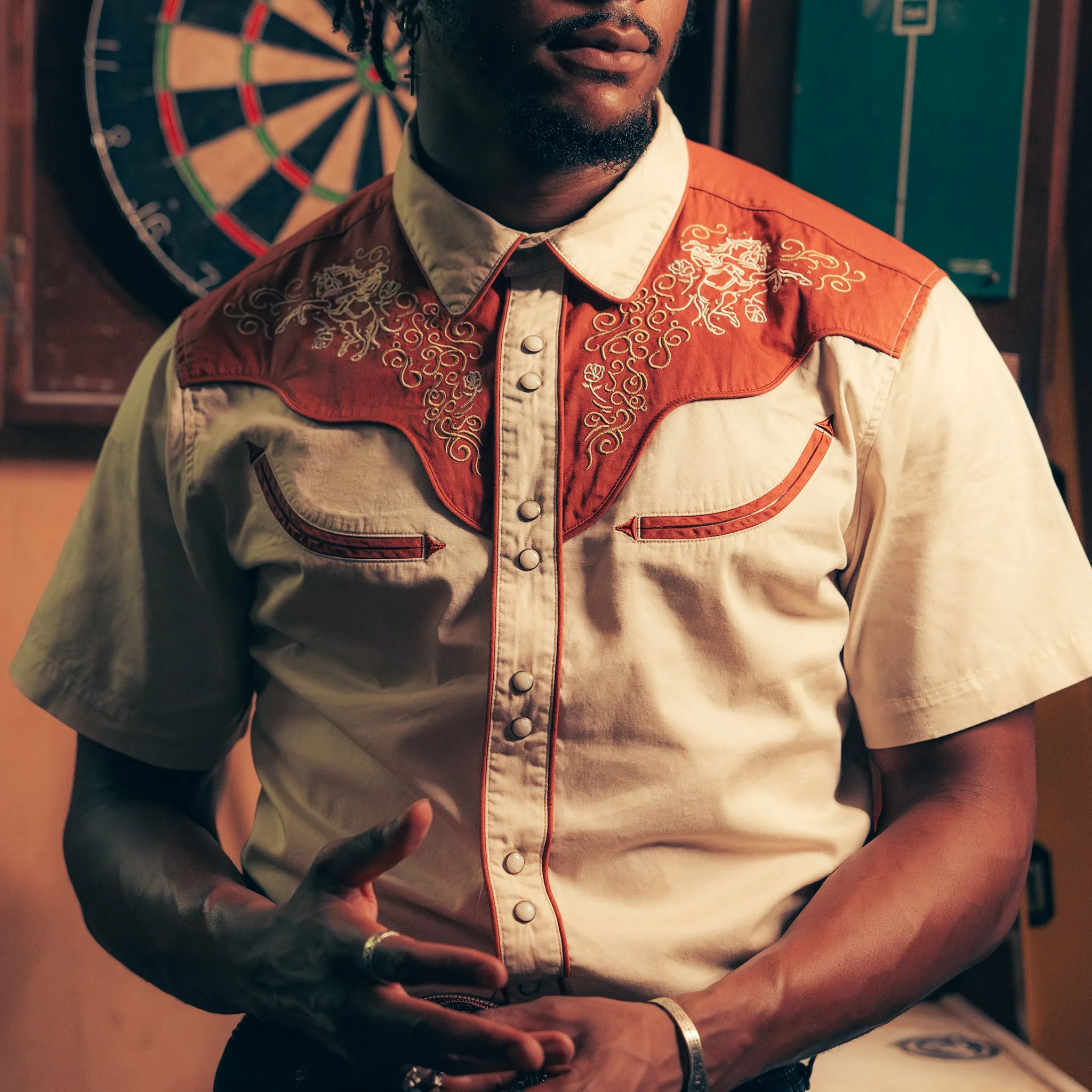 The Cody Western Short Sleeve Shirt sold by Sendero Provisions CO product image thumbnail 2