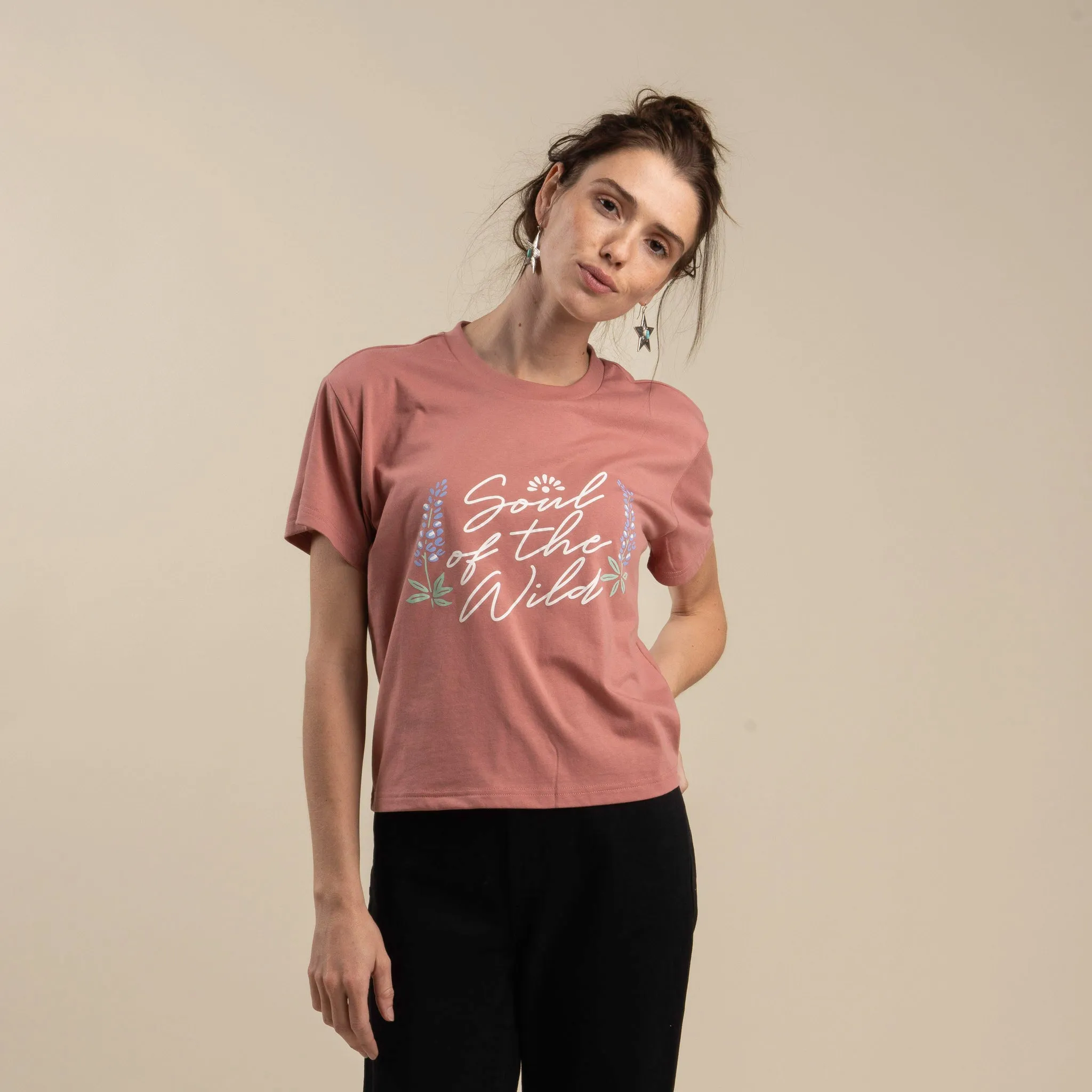 Soul of the Wild Boxy Tee sold by Sendero Provisions CO