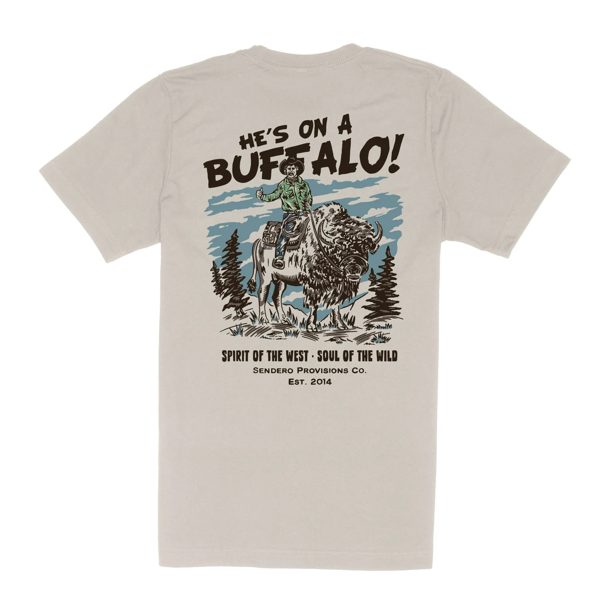 Buffalo T-Shirt sold by Sendero Provisions CO
