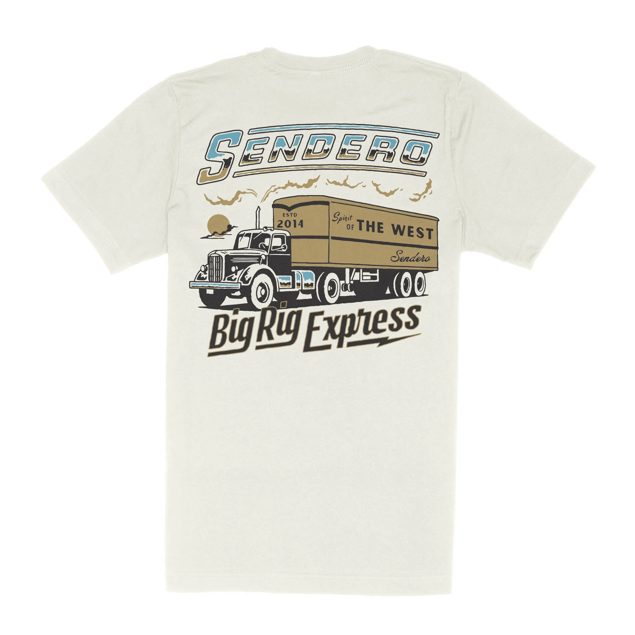 Big Rig T-Shirt sold by Sendero Provisions CO product image thumbnail 5