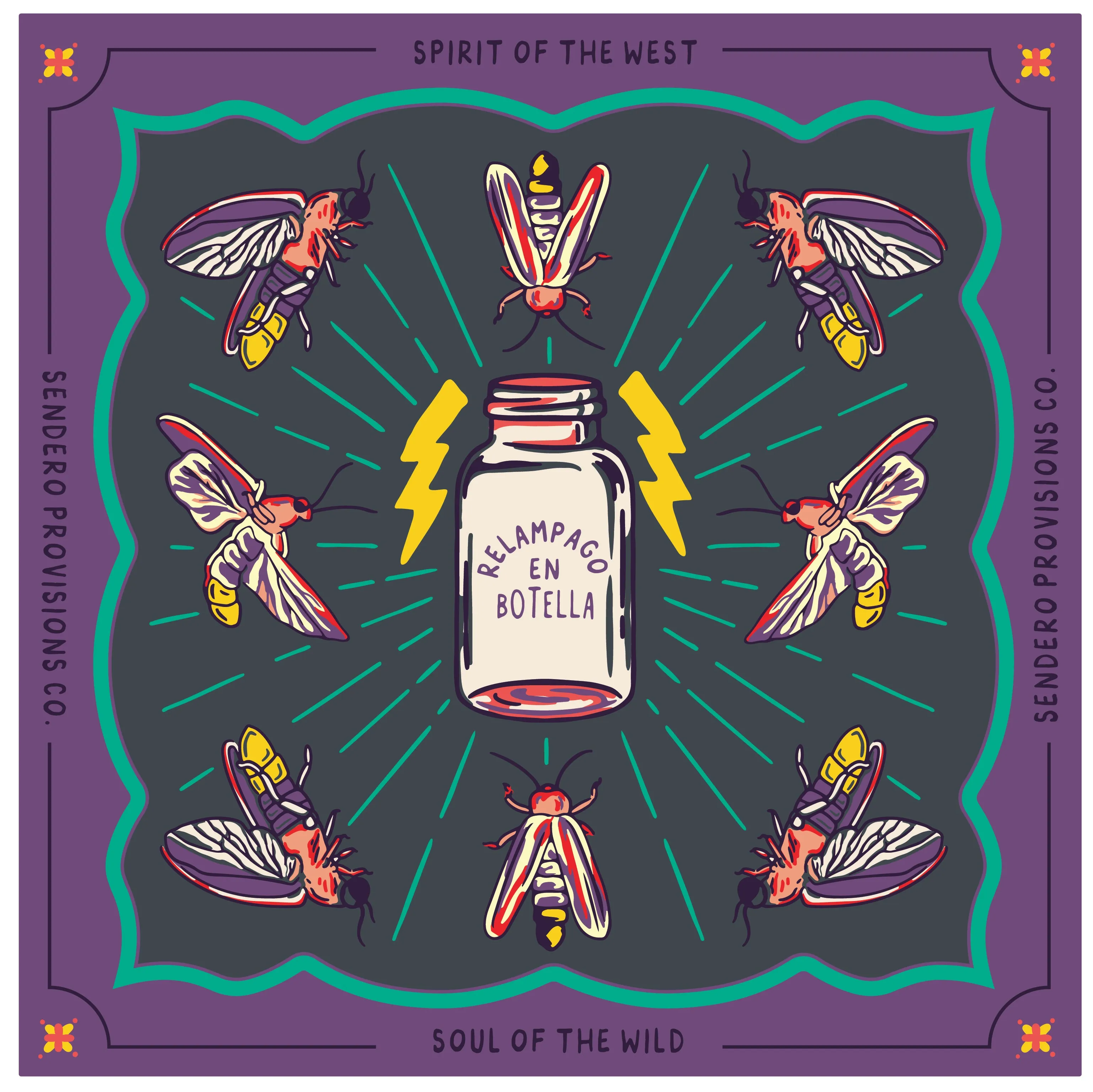 Firefly Bandana sold by Sendero Provisions CO