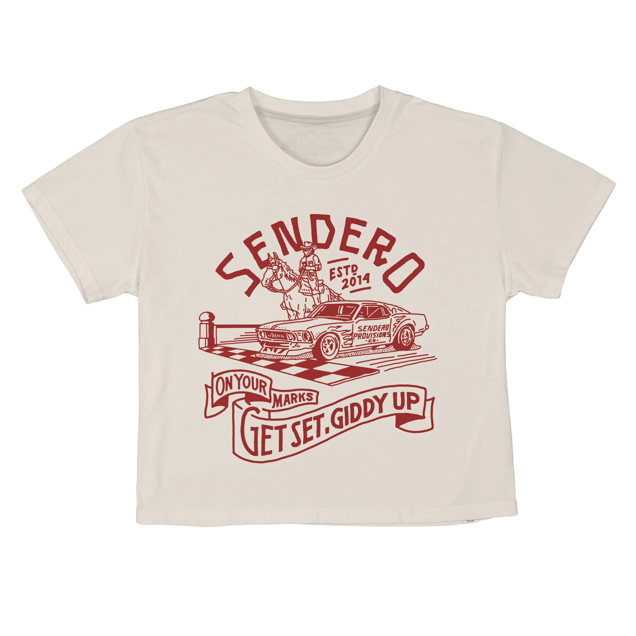 Giddy Up Boxy Tee sold by Sendero Provisions CO product image thumbnail 3