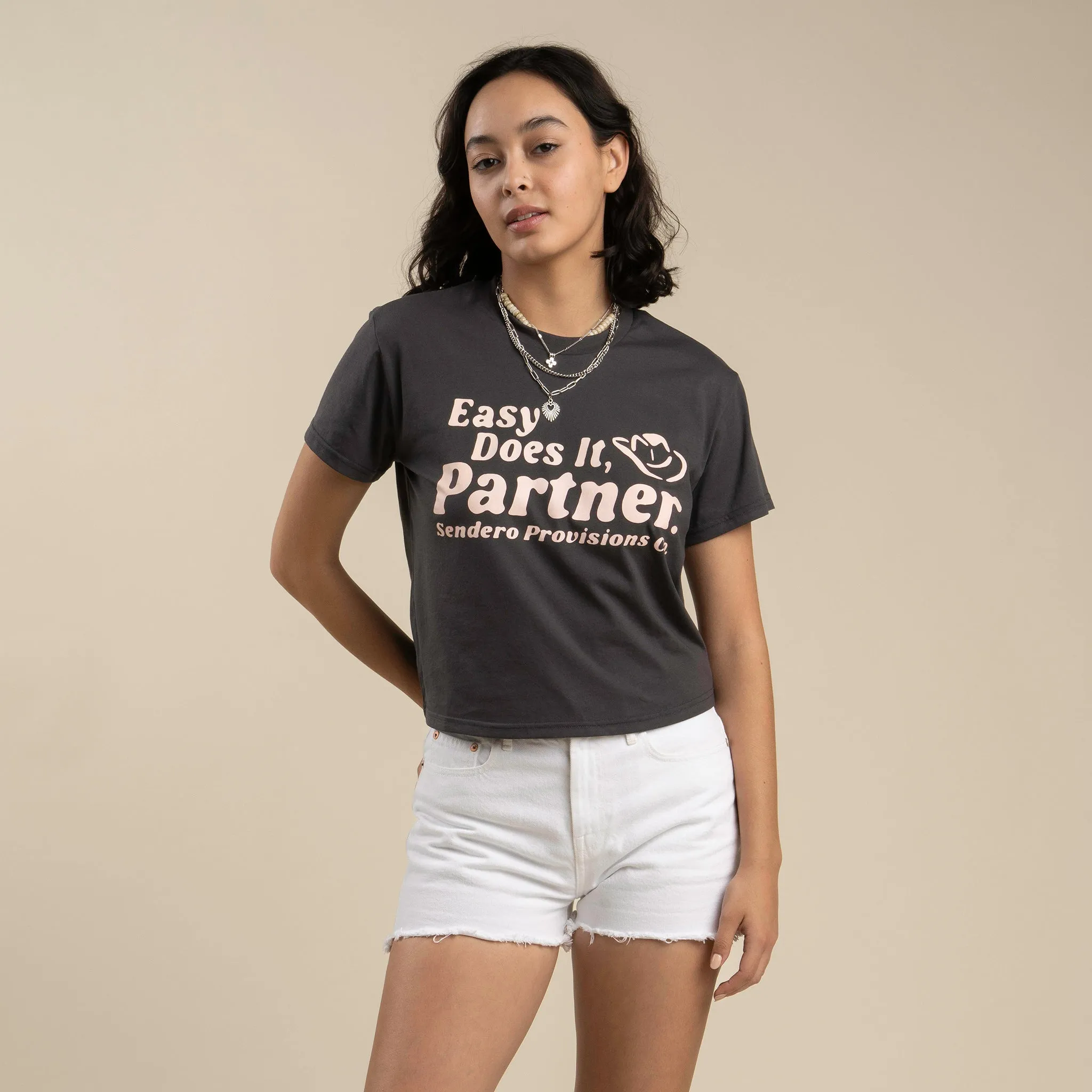 Easy Does It Boxy Tee sold by Sendero Provisions CO