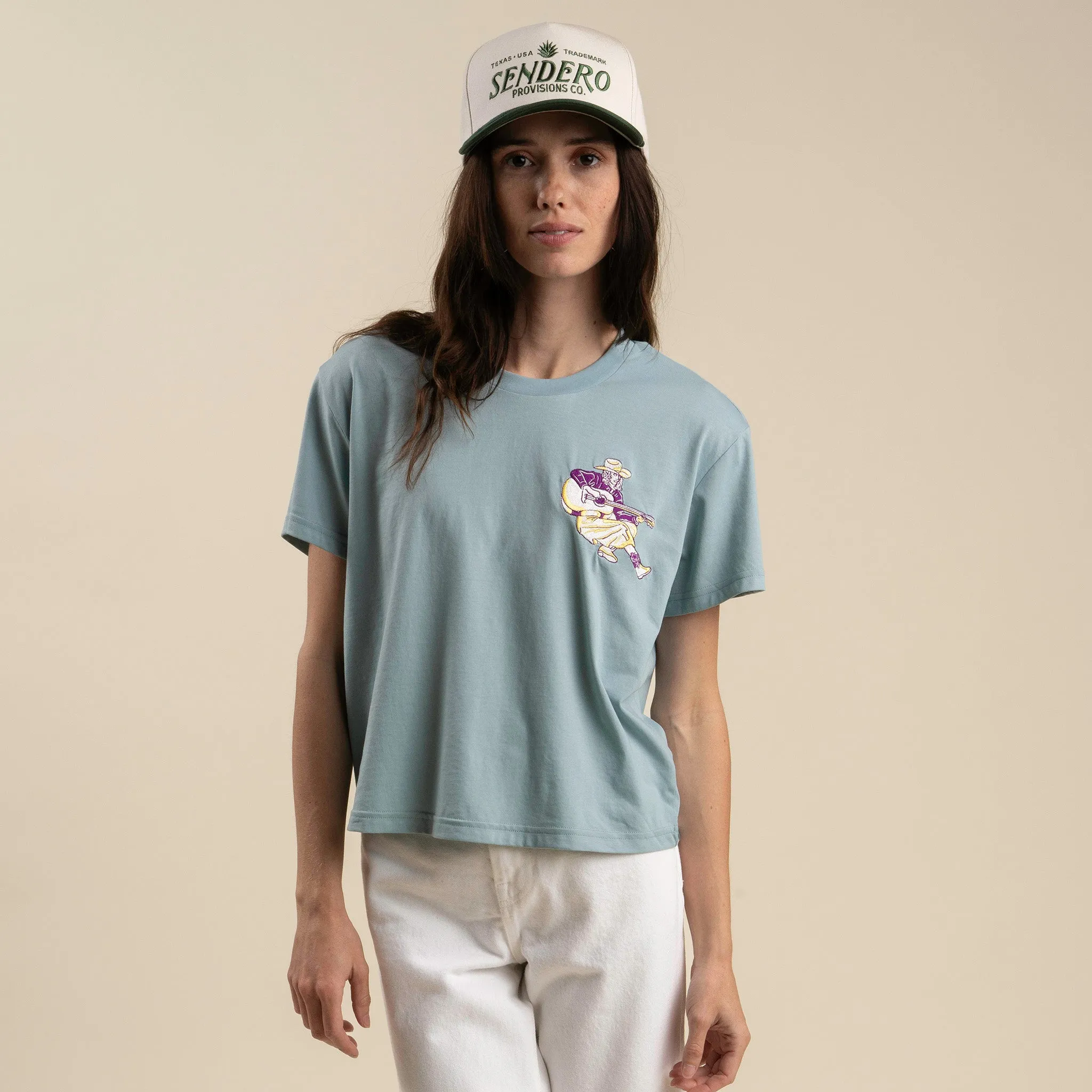 Play A Song Boxy Tee sold by Sendero Provisions CO product image thumbnail 3