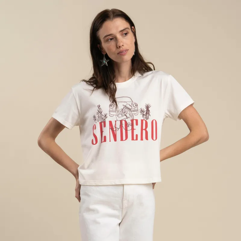 Desert Drifter Boxy Tee sold by Sendero Provisions CO