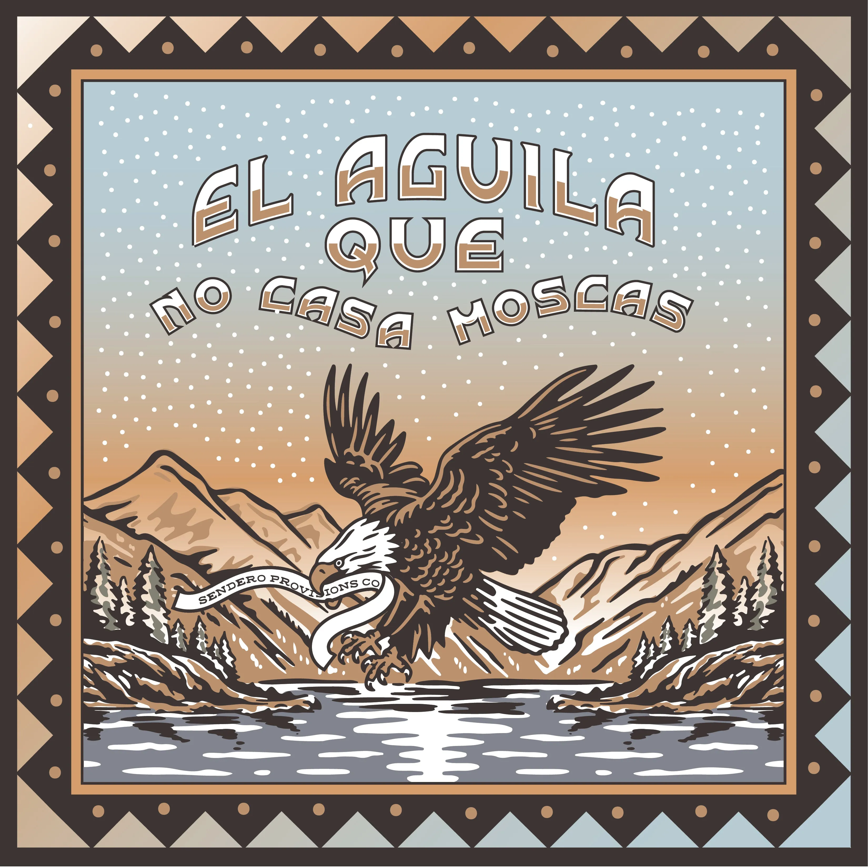 Eagle Bandana sold by Sendero Provisions CO