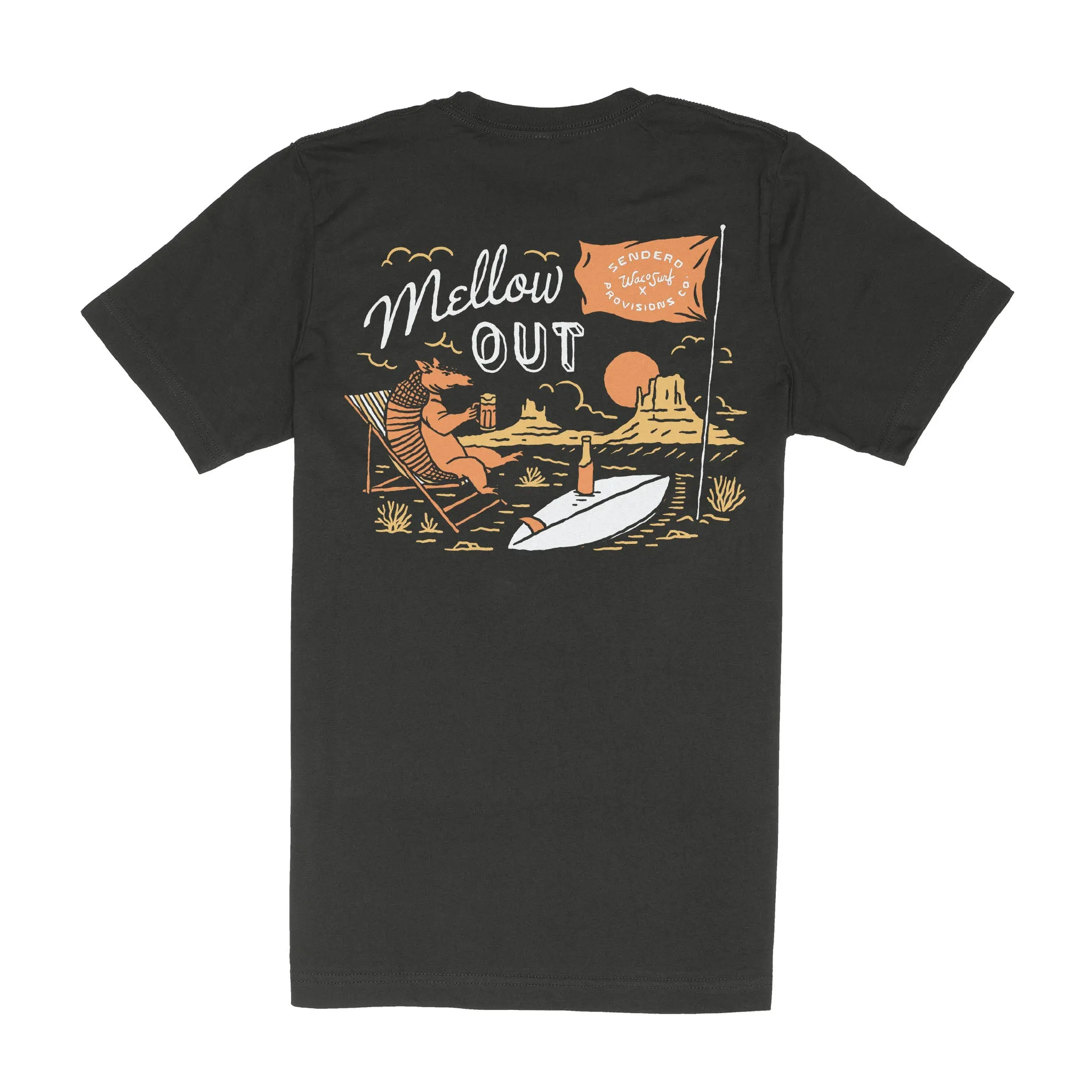 Mellow Out T-Shirt - Black sold by Sendero Provisions CO product image thumbnail 5