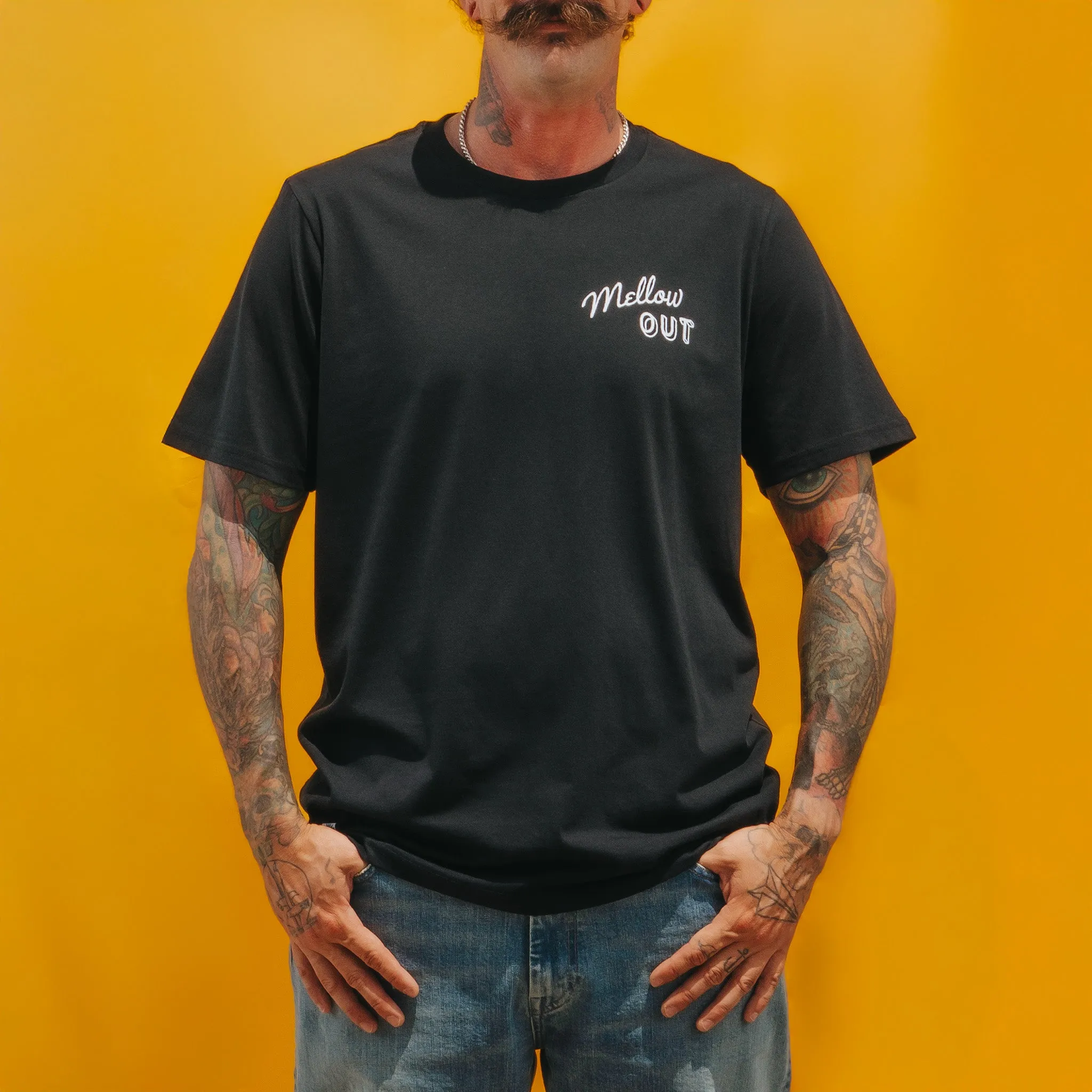 Mellow Out T-Shirt - Black sold by Sendero Provisions CO product image thumbnail 3