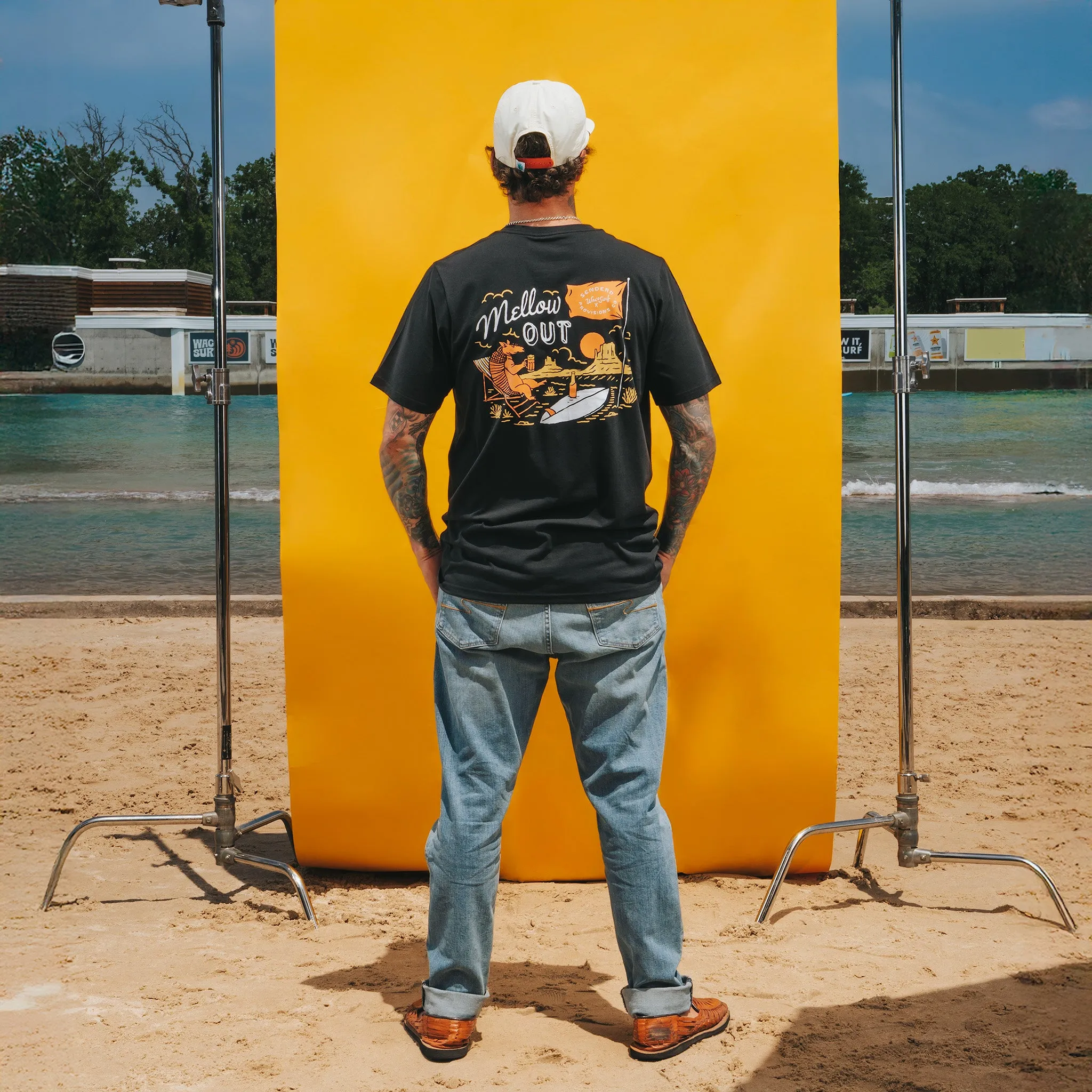 Mellow Out T-Shirt - Black sold by Sendero Provisions CO product image thumbnail 4