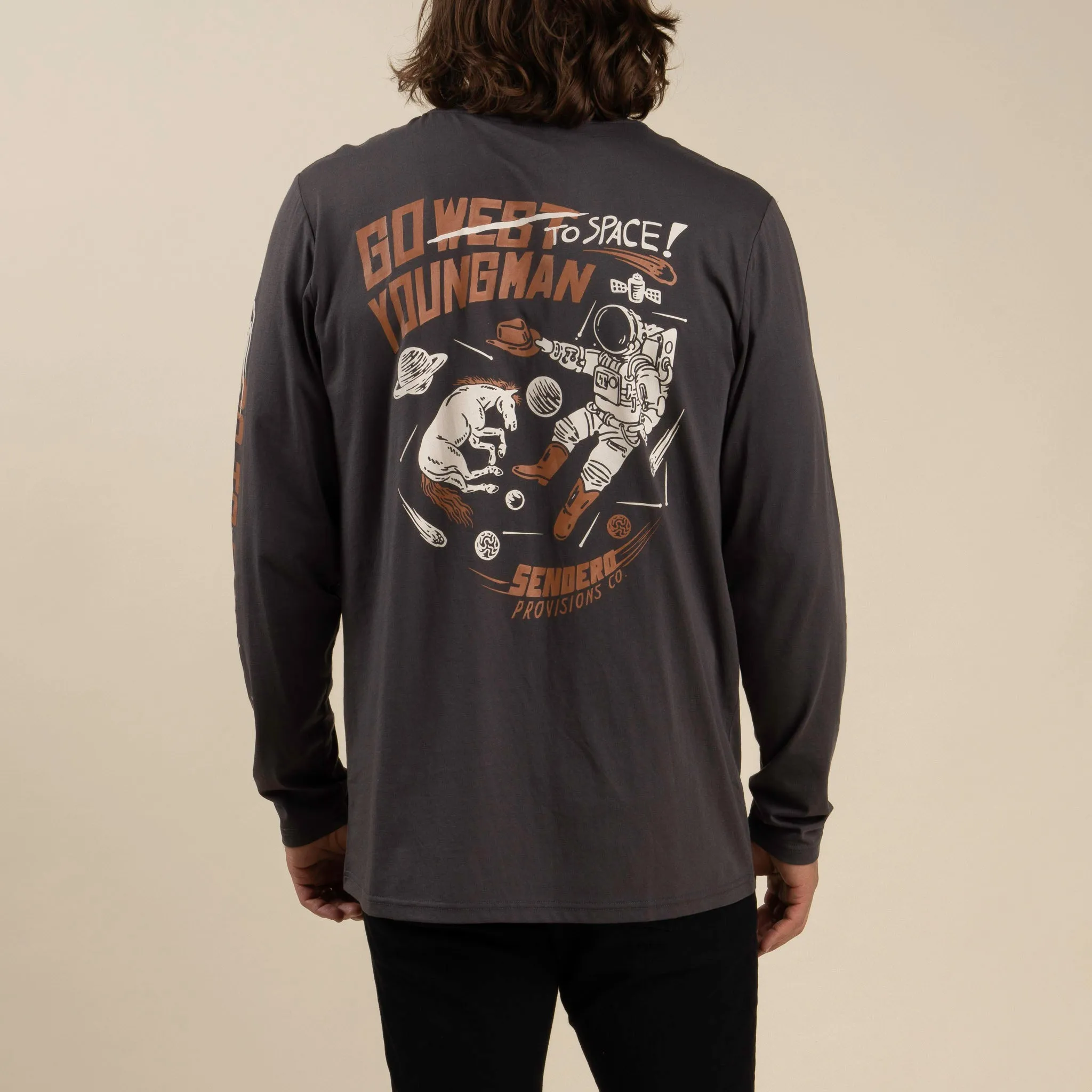 To Space Long Sleeve T-Shirt sold by Sendero Provisions CO product image thumbnail 2