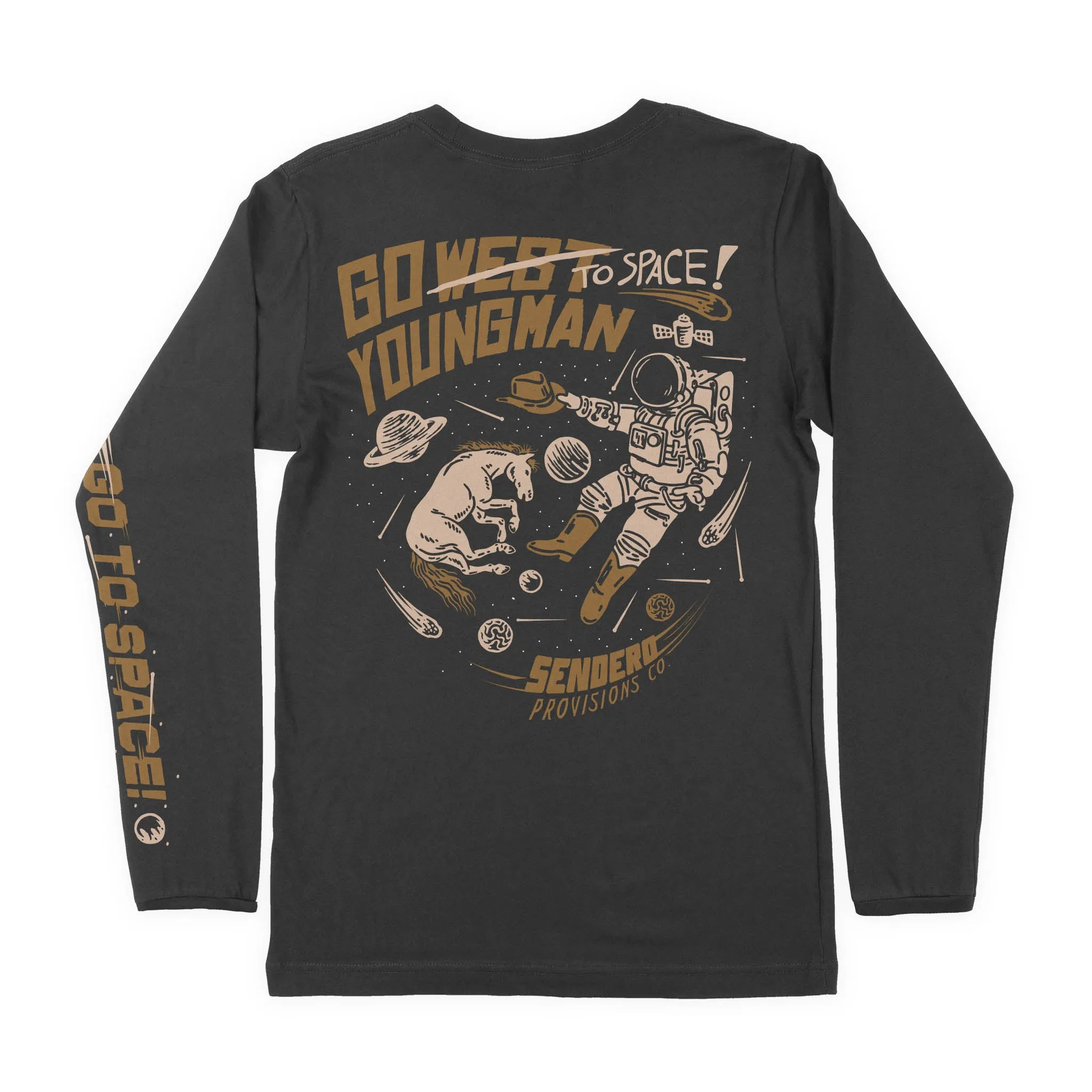 To Space Long Sleeve T-Shirt sold by Sendero Provisions CO