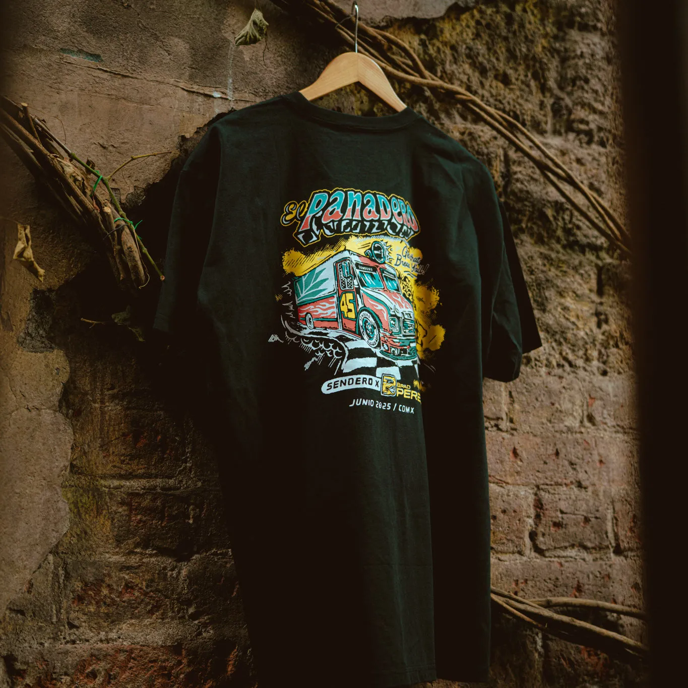Brad Perez x Sendero El Panadero Vintage Tee sold by Sendero Provisions CO product image thumbnail 3