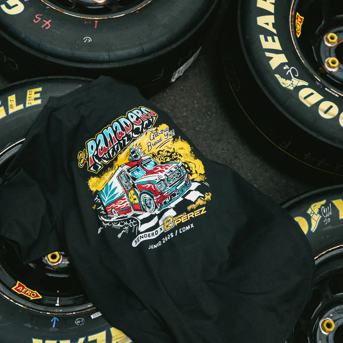 Brad Perez x Sendero El Panadero Vintage Tee sold by Sendero Provisions CO product image thumbnail 2