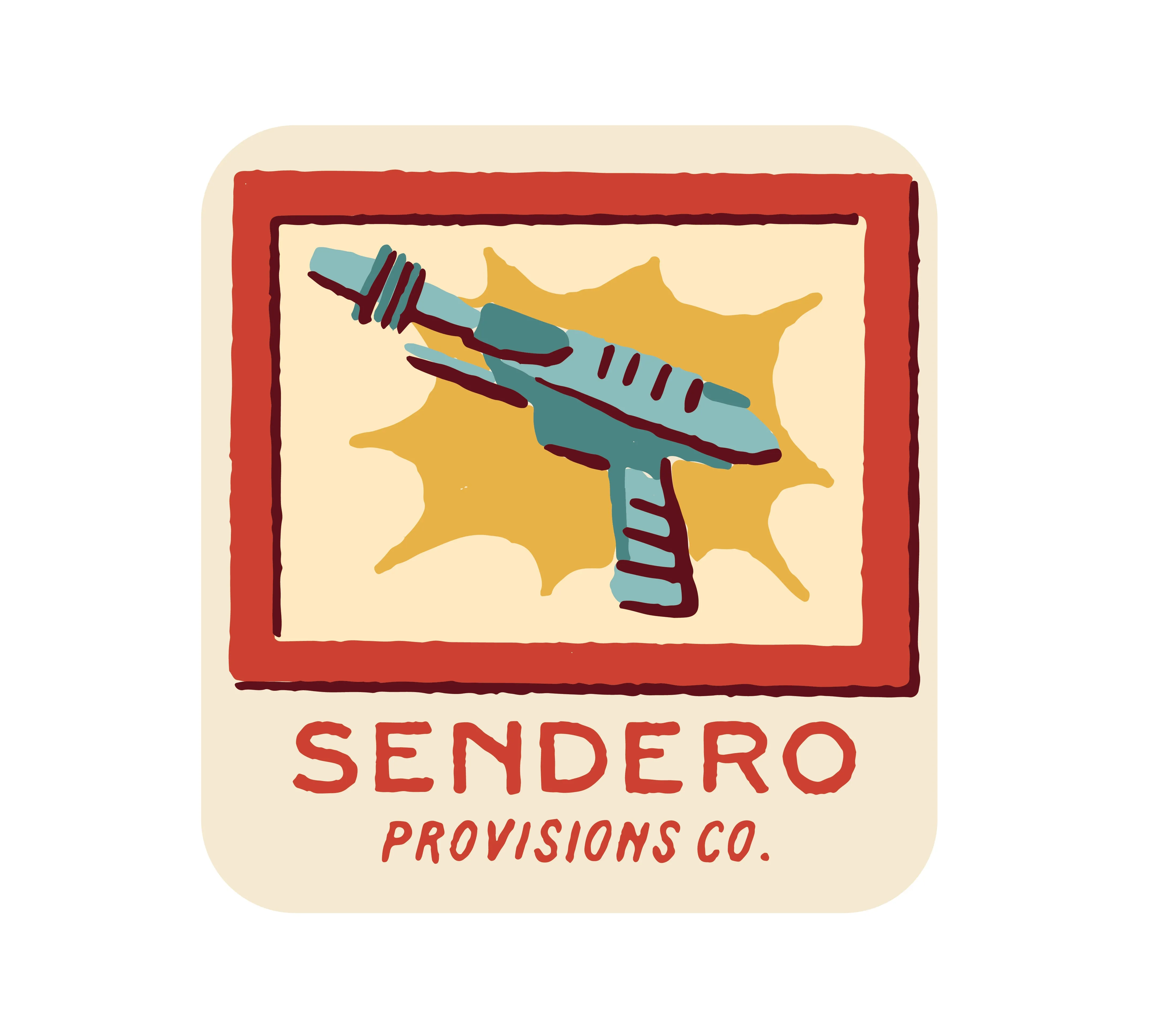 Blaster Sticker sold by Sendero Provisions CO
