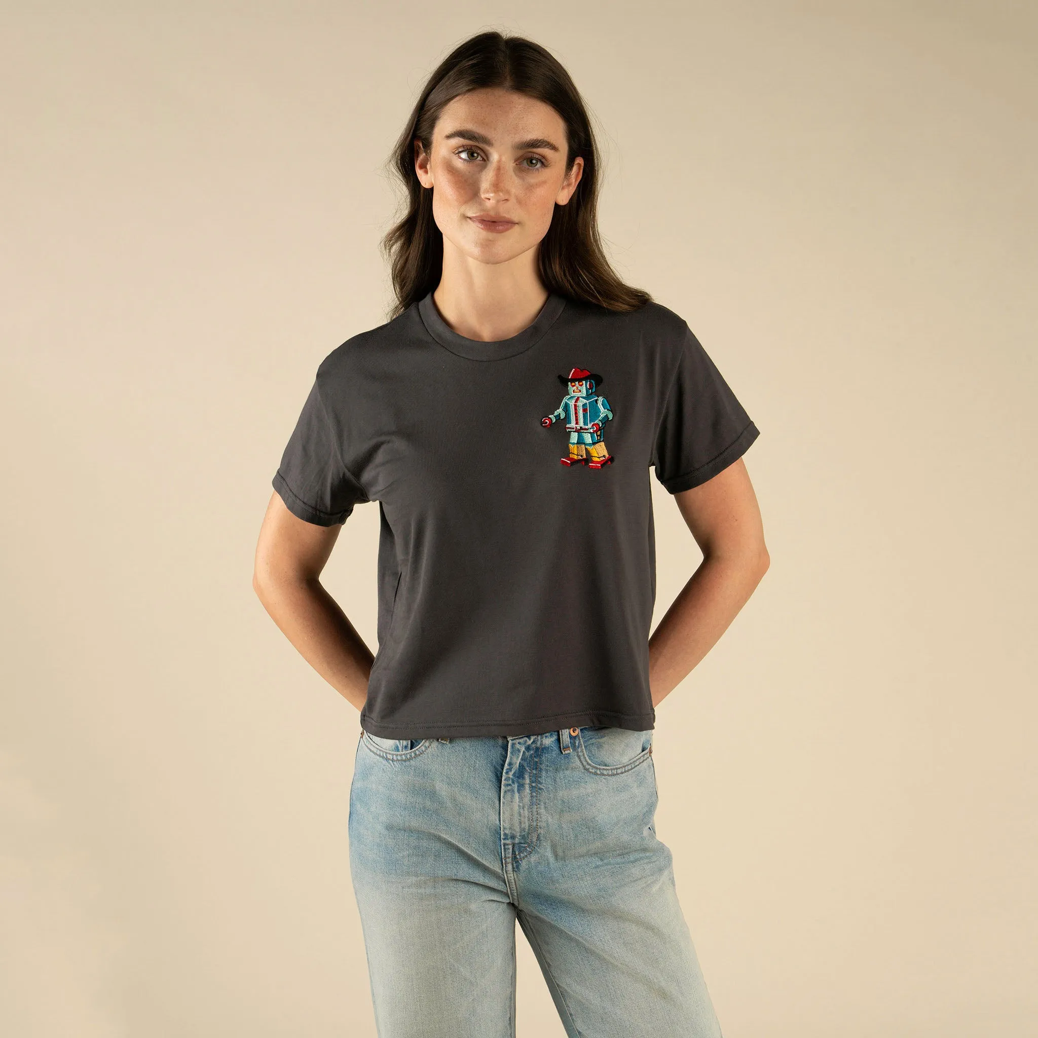 Danger Cowboy Boxy Tee sold by Sendero Provisions CO