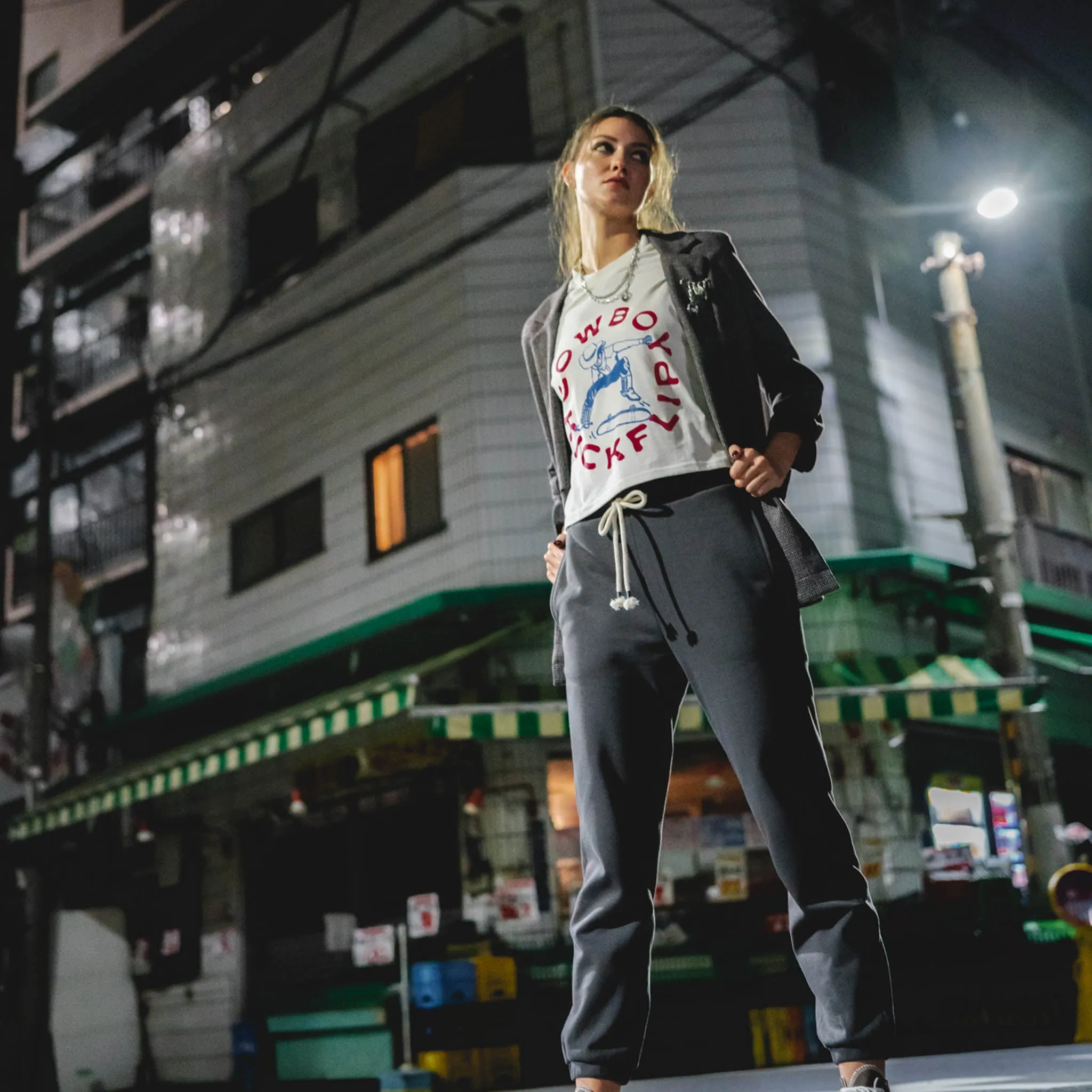 Cowboy Kickflip Boxy Tee sold by Sendero Provisions CO product image thumbnail 2