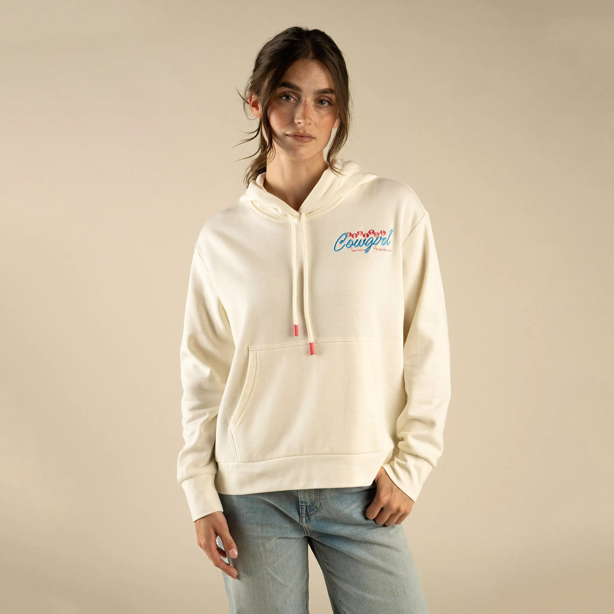 Coastal Cowgirl Boxy Hoodie sold by Sendero Provisions CO