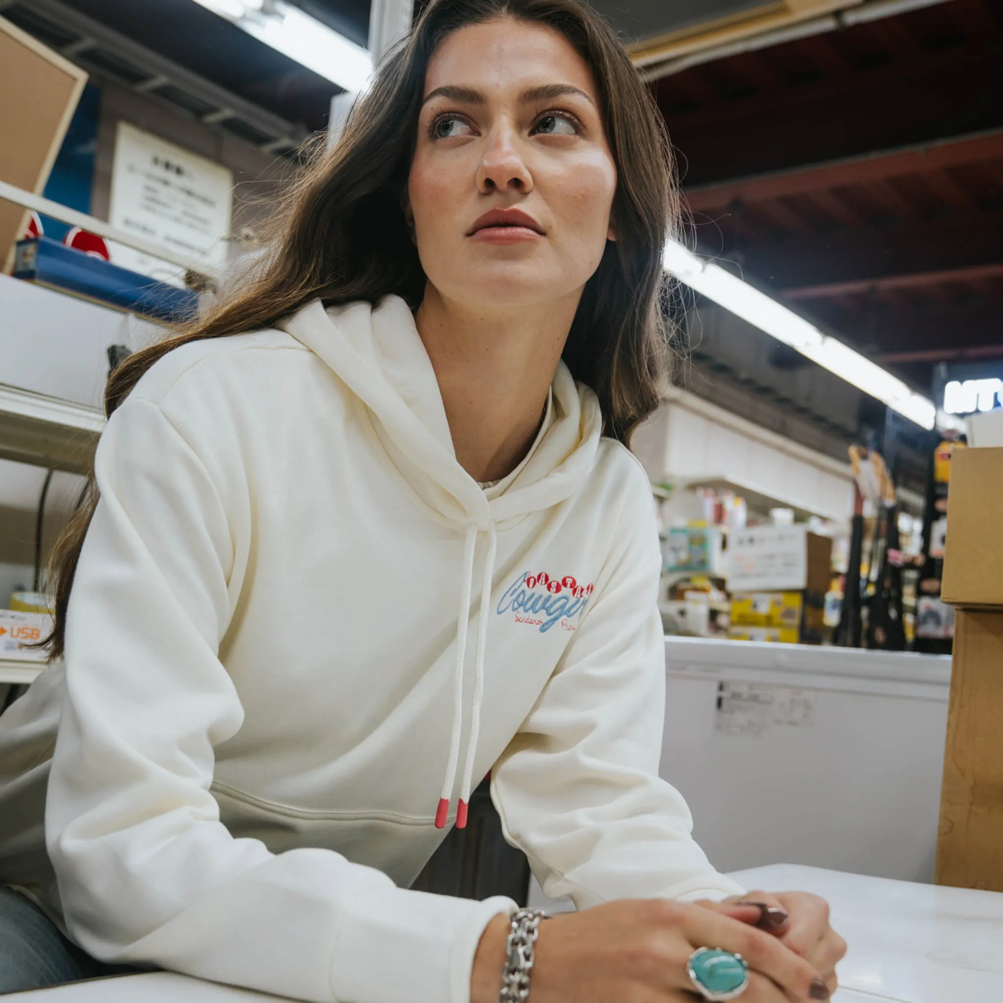 Coastal Cowgirl Boxy Hoodie sold by Sendero Provisions CO product image thumbnail 3