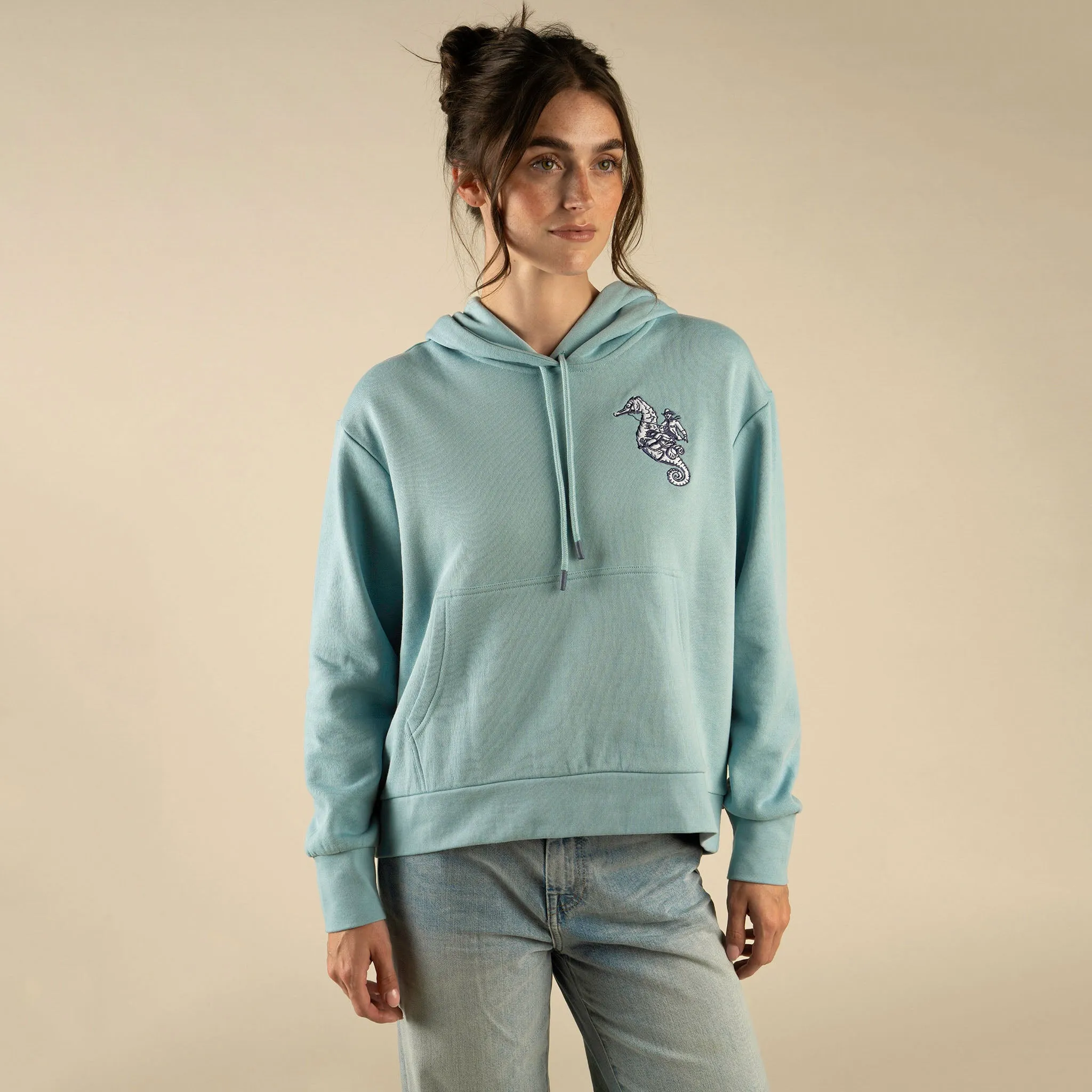 We Dive Boxy Hoodie sold by Sendero Provisions CO