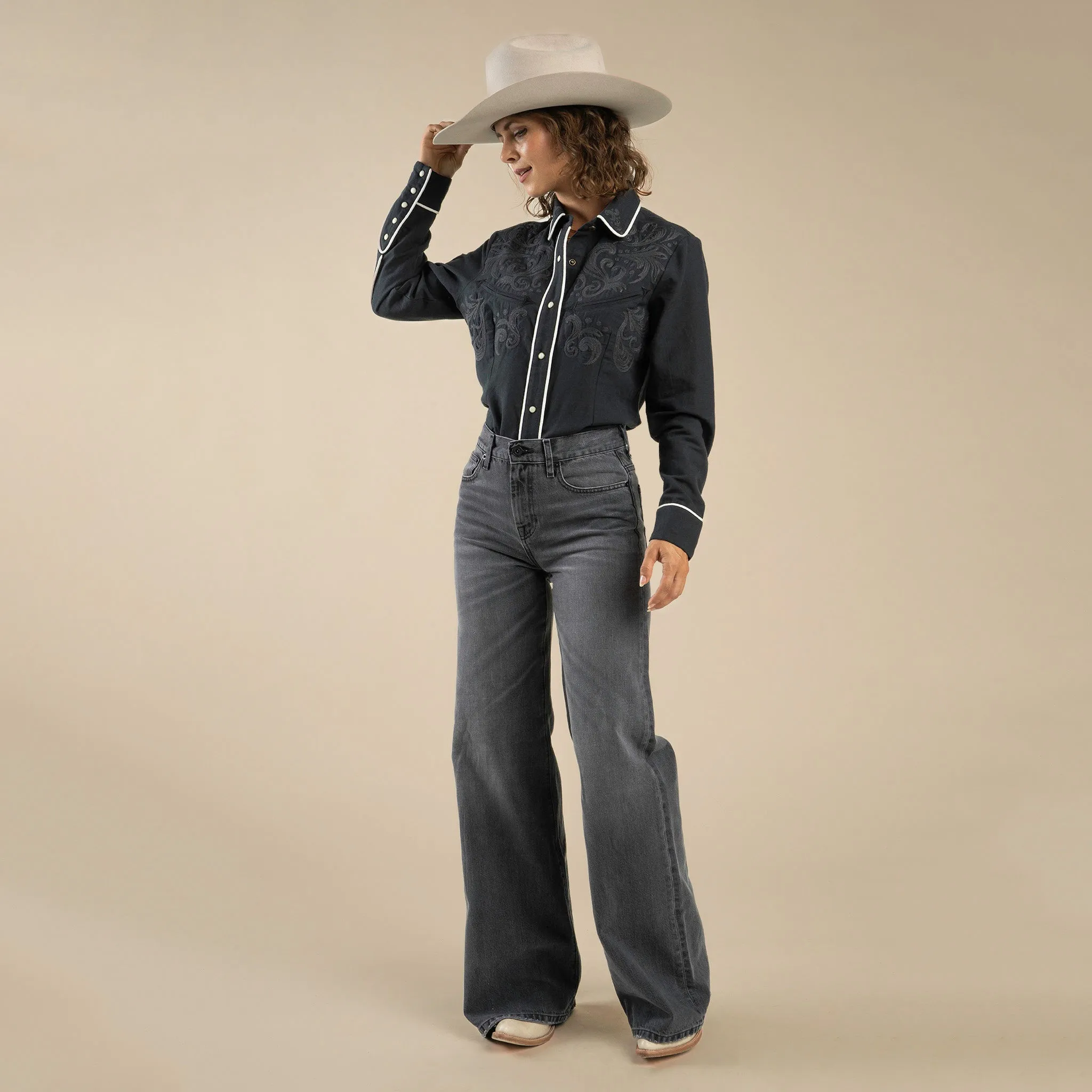 Daniela Wide Leg Jean sold by Sendero Provisions CO
