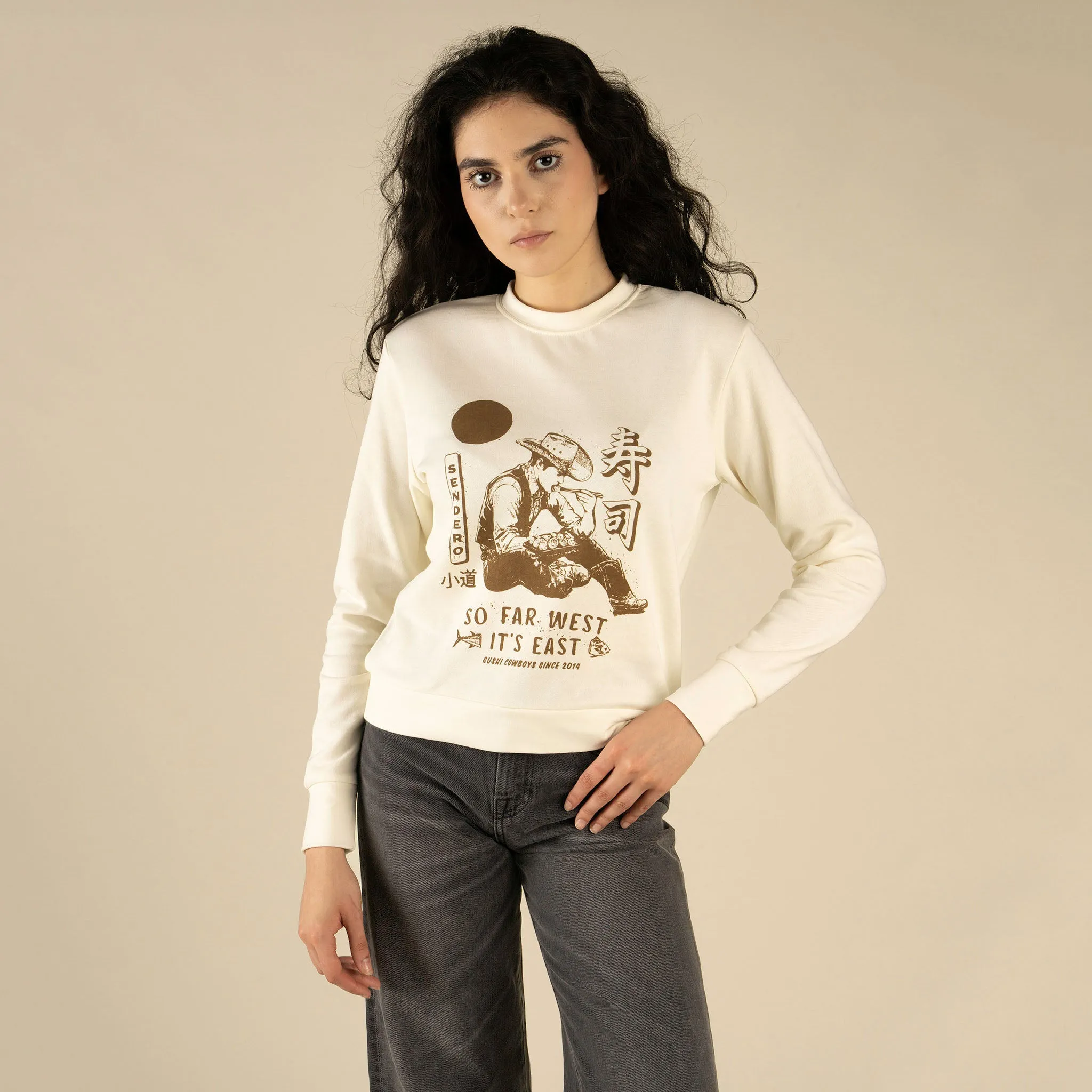 So Far West Drop Shoulder Sweatshirt sold by Sendero Provisions CO