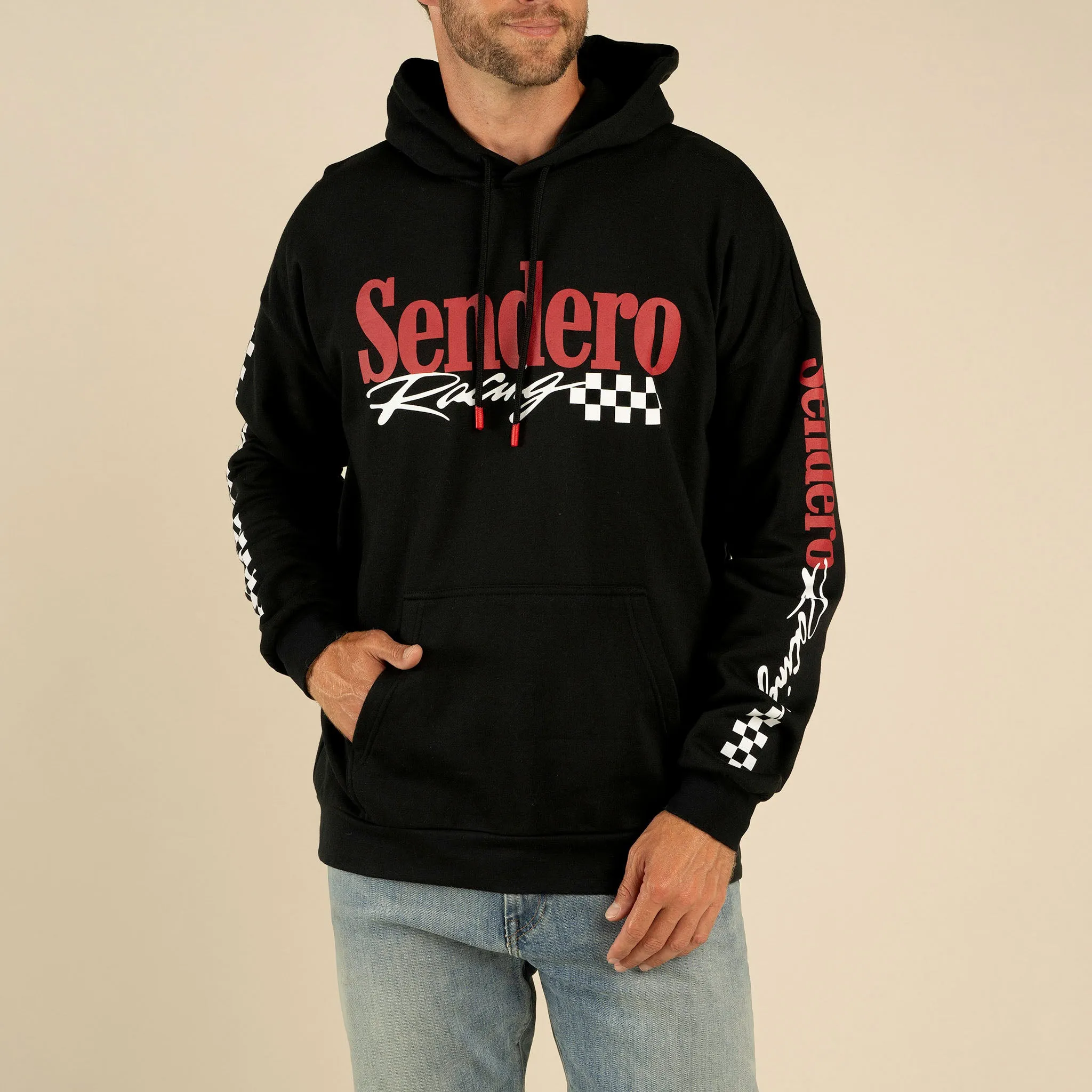 Sendero Racing Hoodie sold by Sendero Provisions CO product image thumbnail 2