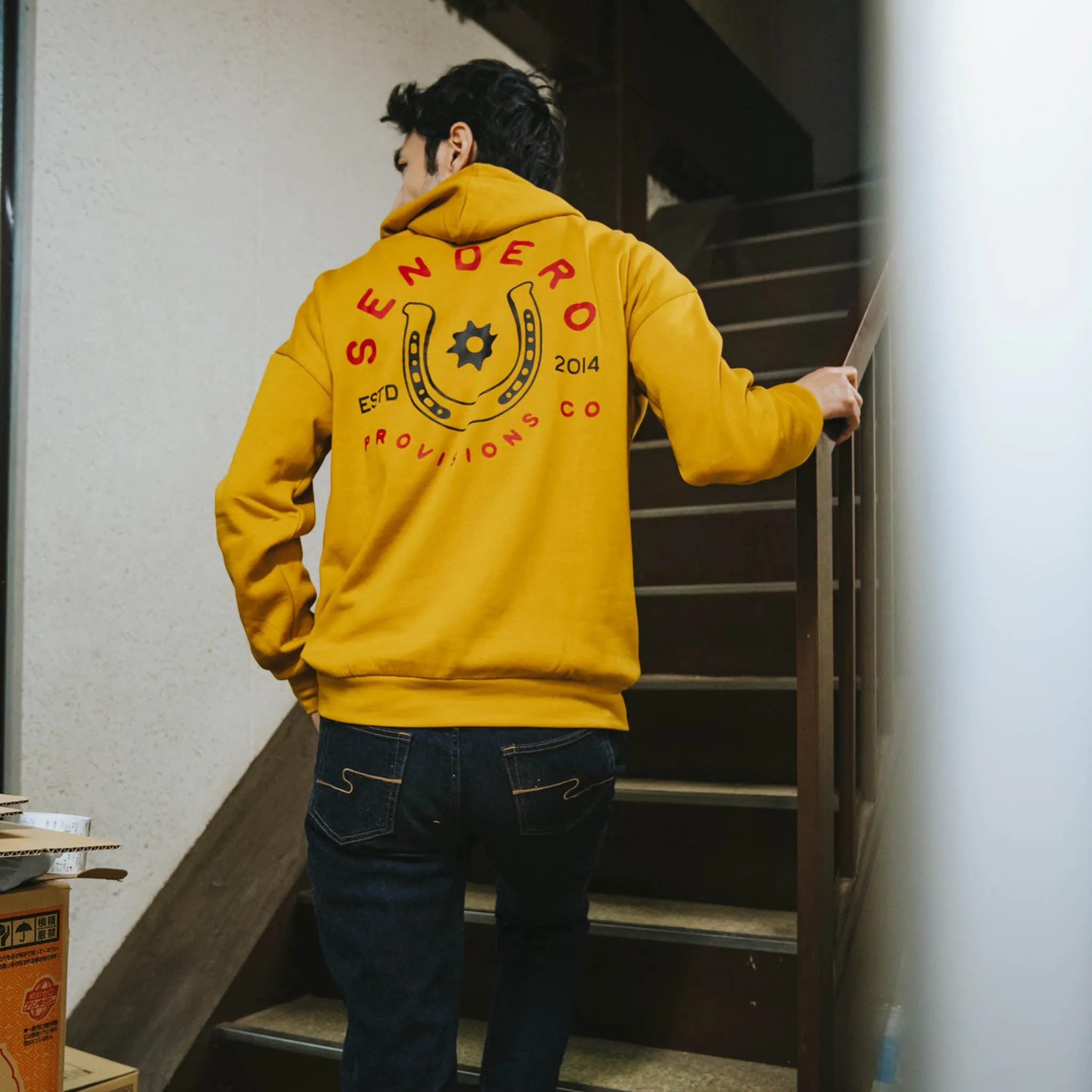 No Luck Hoodie - Goldenrod sold by Sendero Provisions CO product image thumbnail 2