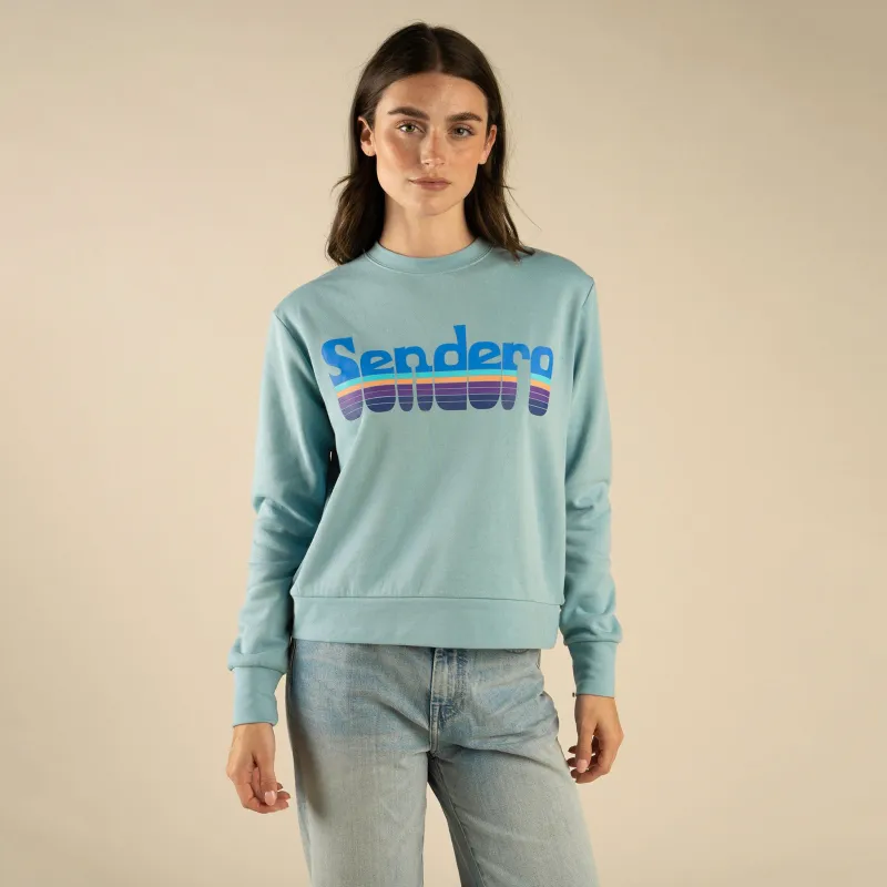 Retro Logo Drop Shoulder Sweatshirt sold by Sendero Provisions CO