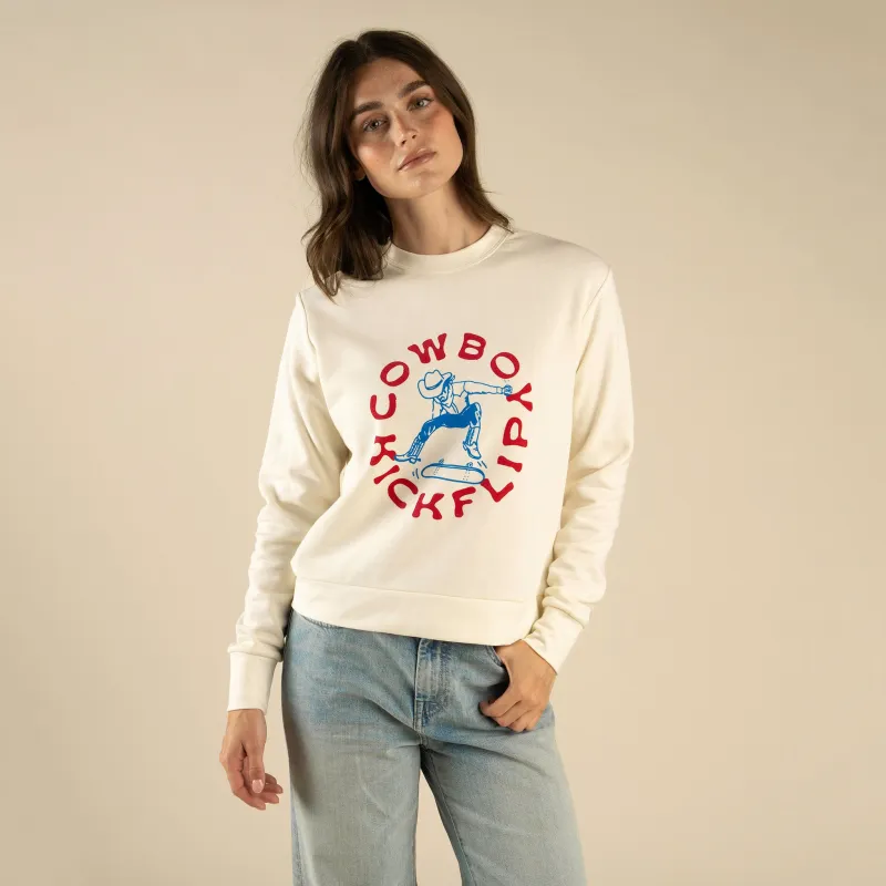 Cowboy Kickflip Drop Shoulder Sweatshirt sold by Sendero Provisions CO