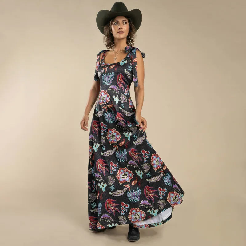 Camellia Tie Dress sold by Sendero Provisions CO