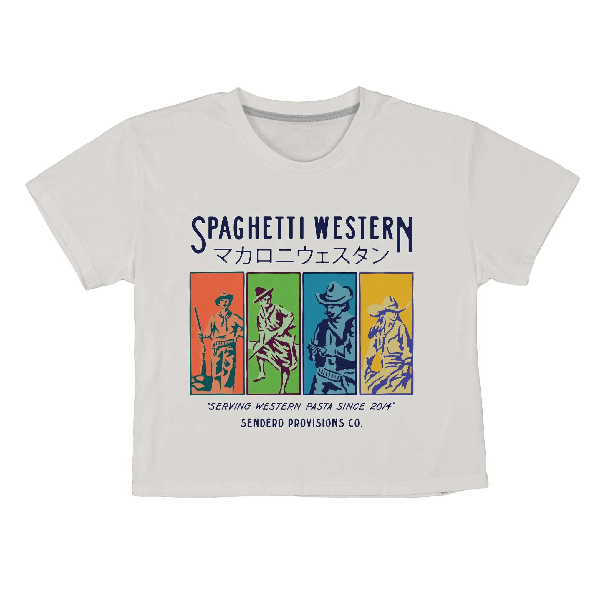 Pop Art Cowboy Boxy Tee sold by Sendero Provisions CO product image thumbnail 3