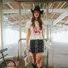 So Far West Boxy Tee sold by Sendero Provisions CO