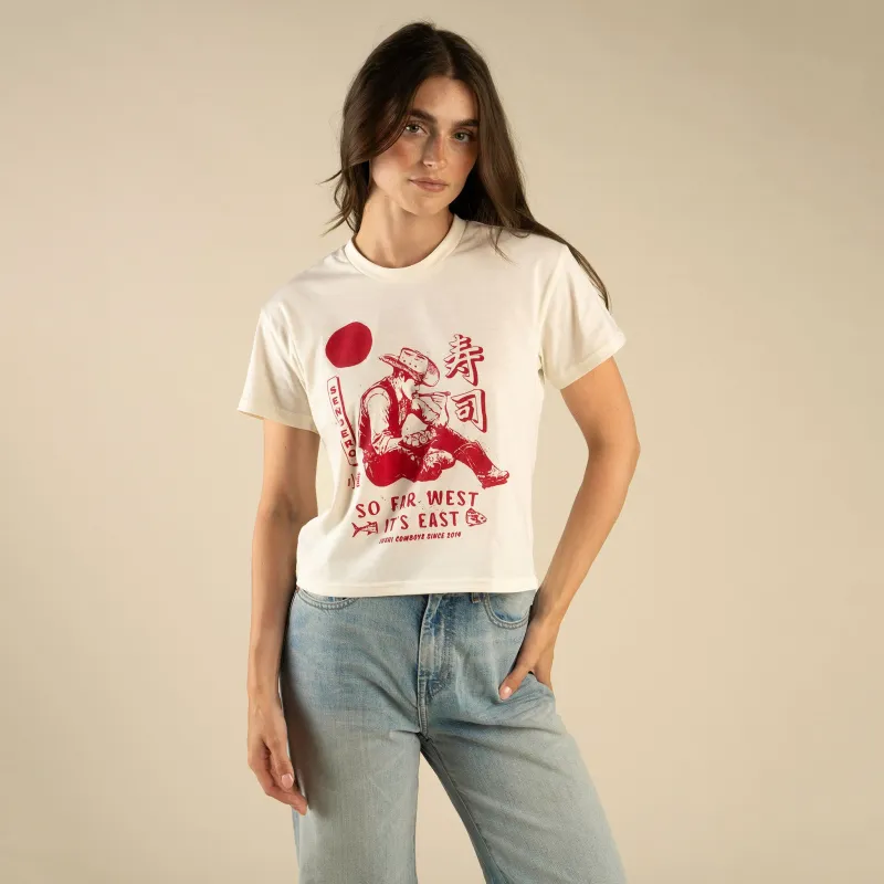 So Far West Boxy Tee sold by Sendero Provisions CO