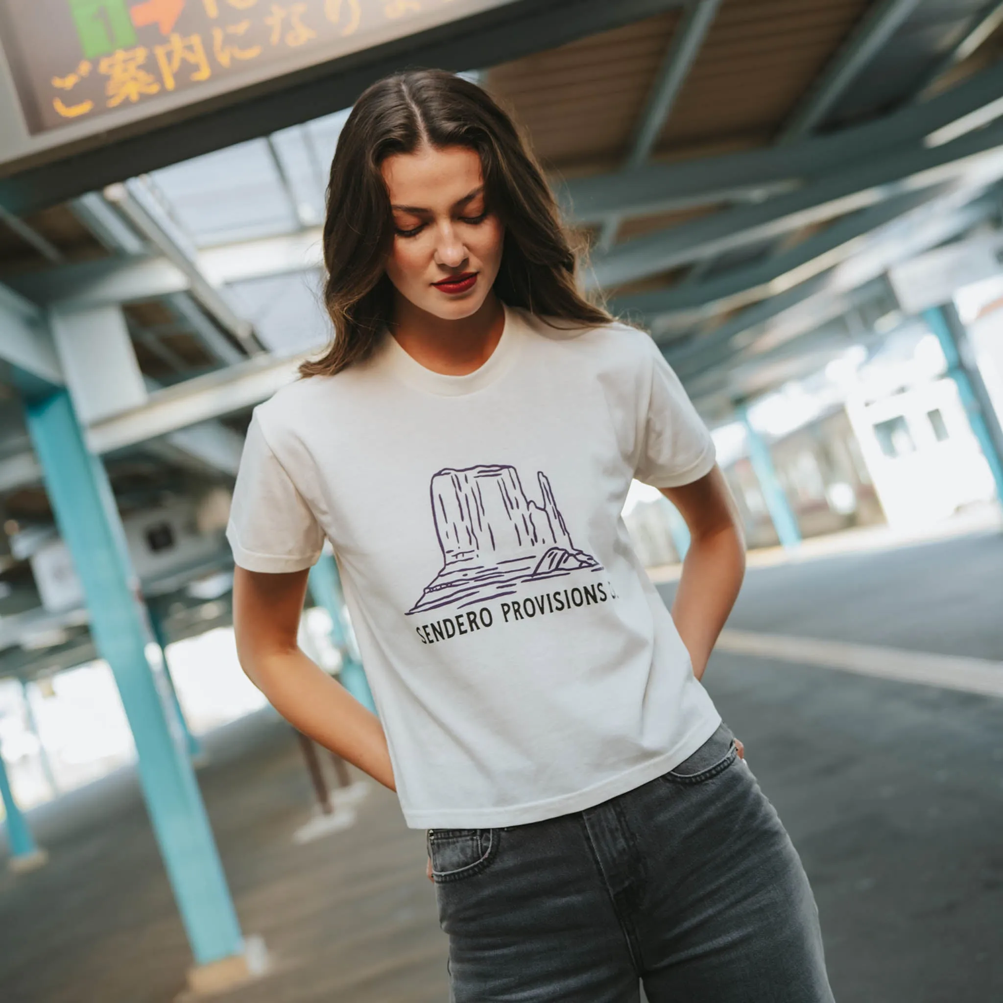 Sendero Rocks Boxy Tee sold by Sendero Provisions CO product image thumbnail 2