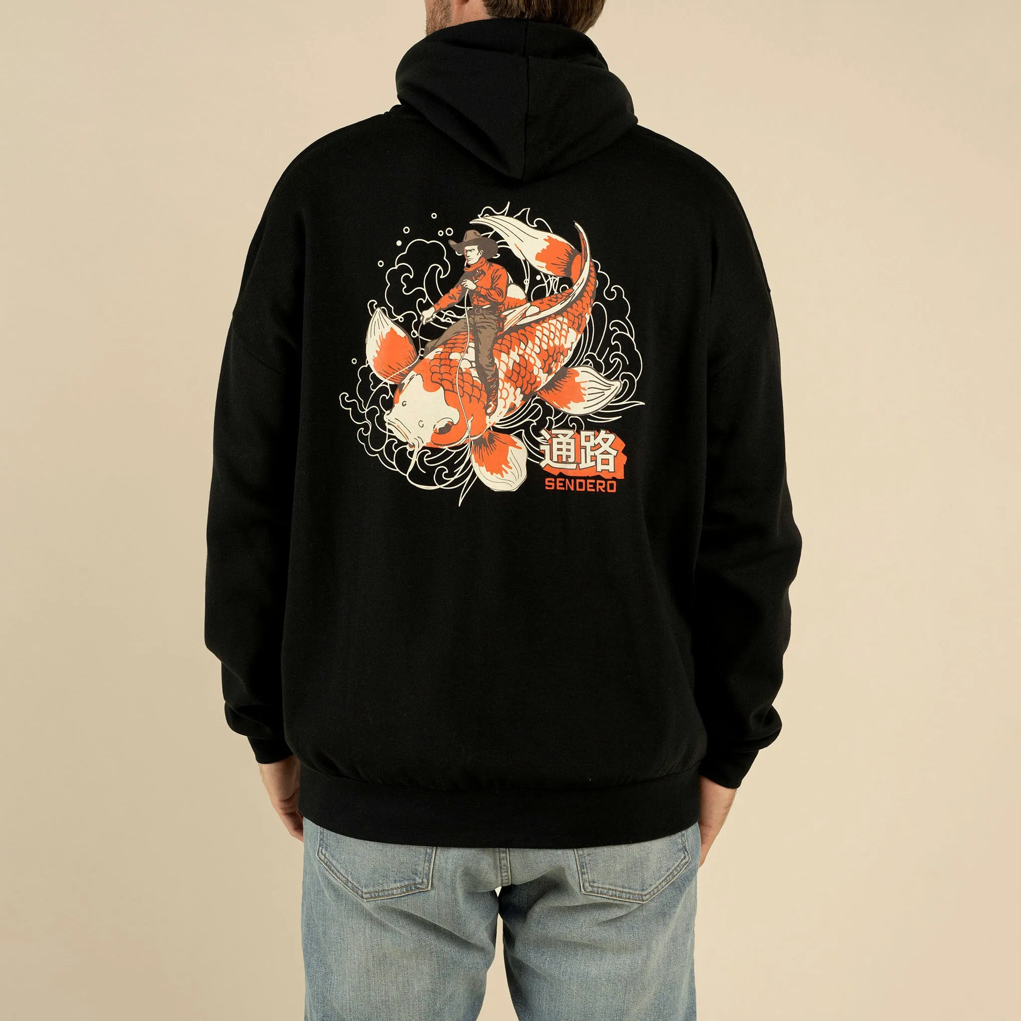 Koi Bronc Hoodie sold by Sendero Provisions CO product image thumbnail 4