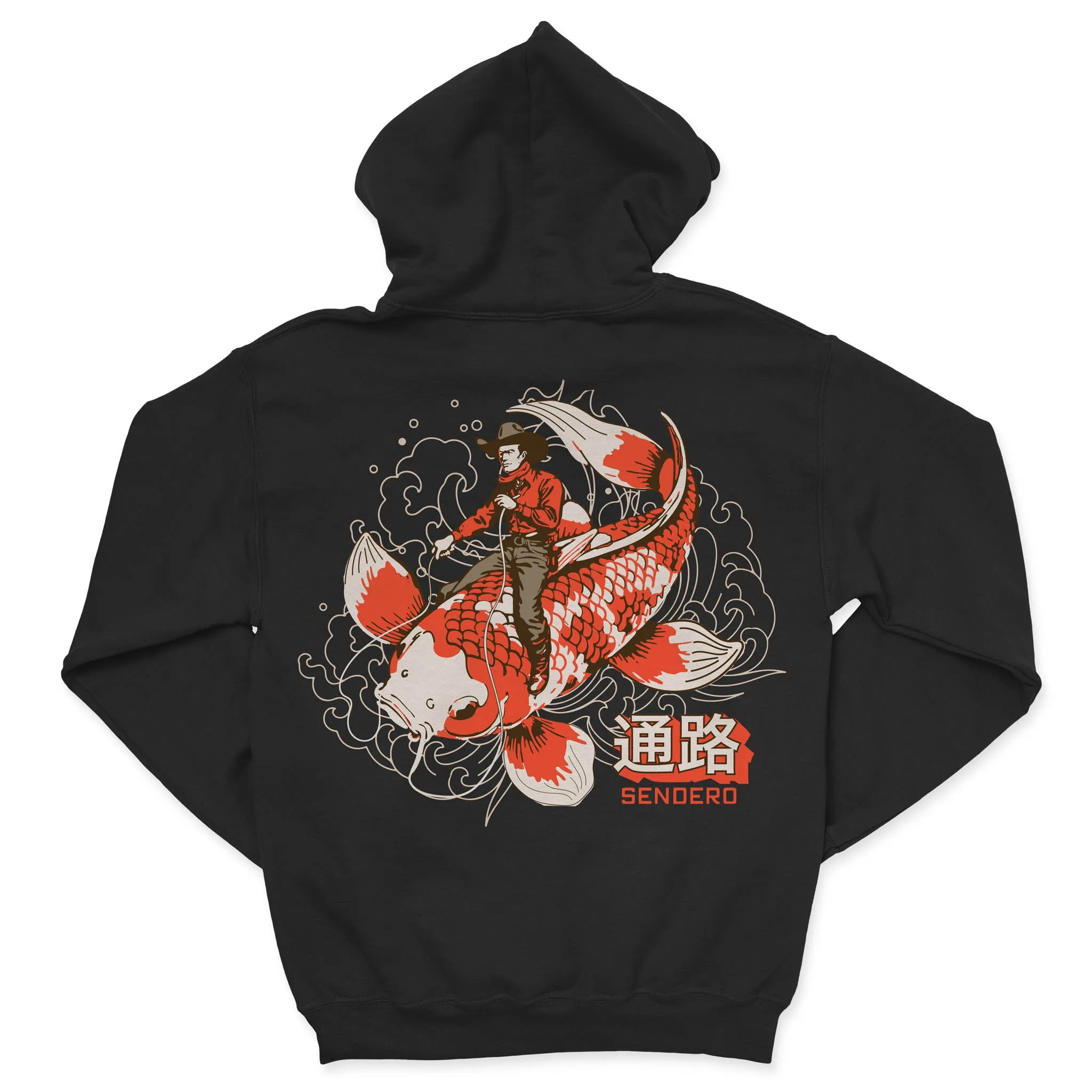 Koi Bronc Hoodie sold by Sendero Provisions CO
