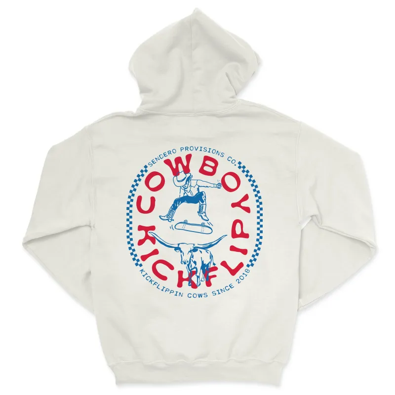 Cowboy Kickflip Hoodie sold by Sendero Provisions CO