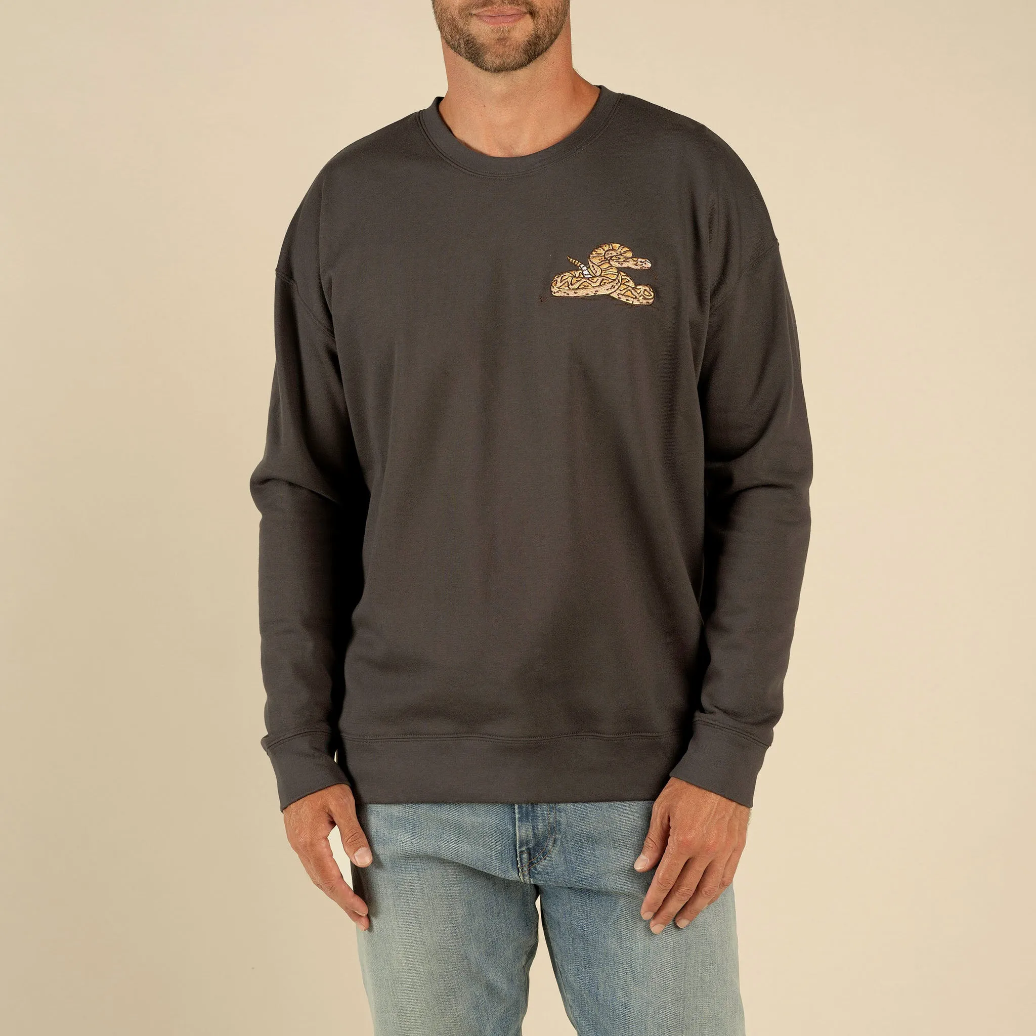 Rattlesnake Sweatshirt sold by Sendero Provisions CO product image thumbnail 2