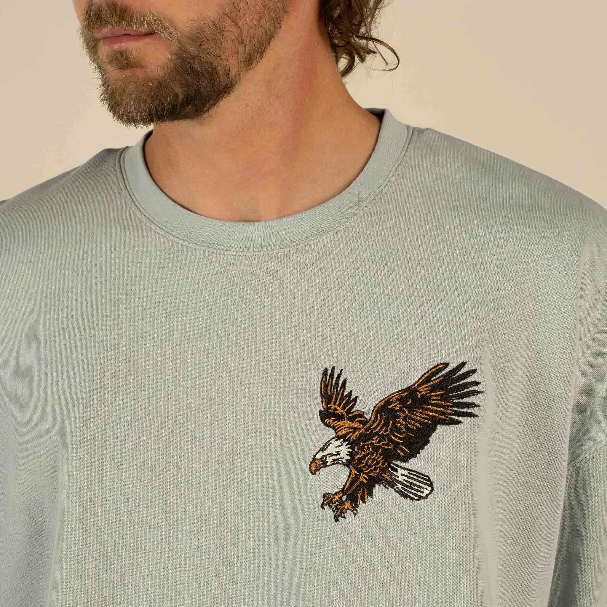 Eagle Sweatshirt sold by Sendero Provisions CO product image thumbnail 3