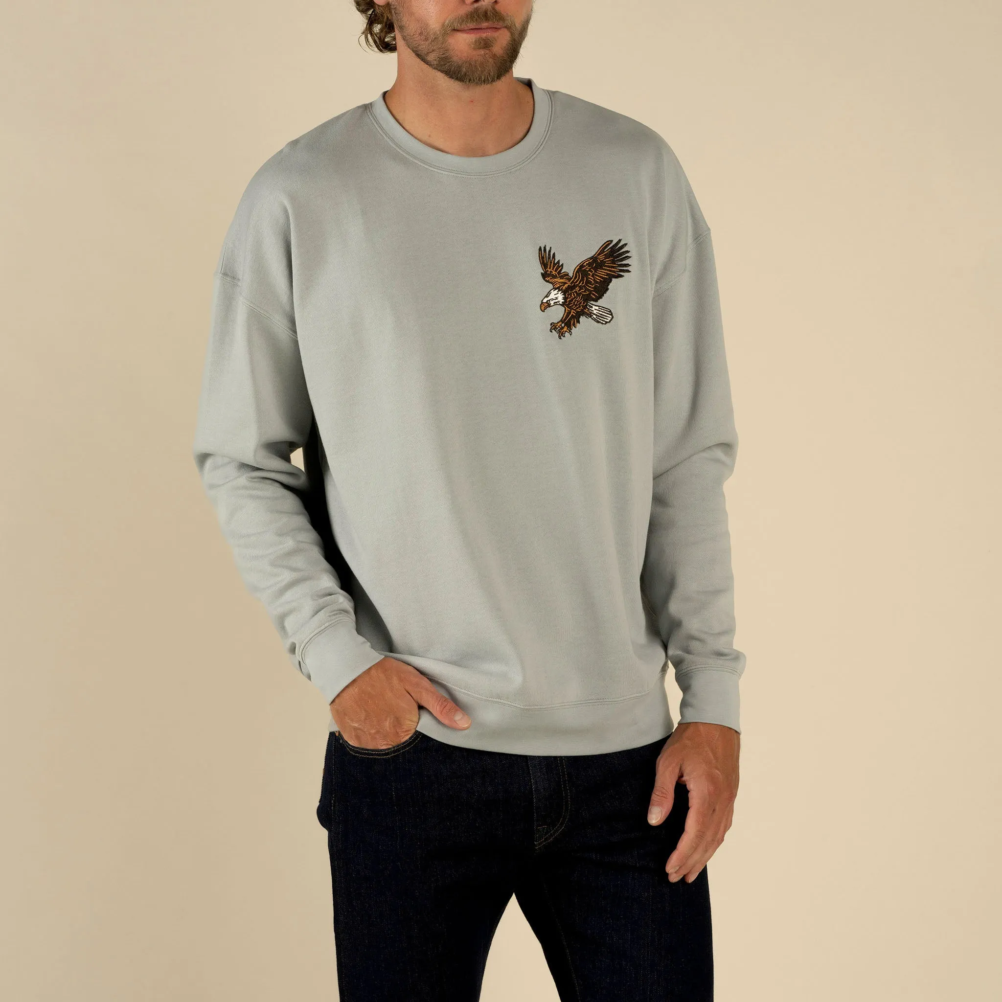 Eagle Sweatshirt sold by Sendero Provisions CO product image thumbnail 2