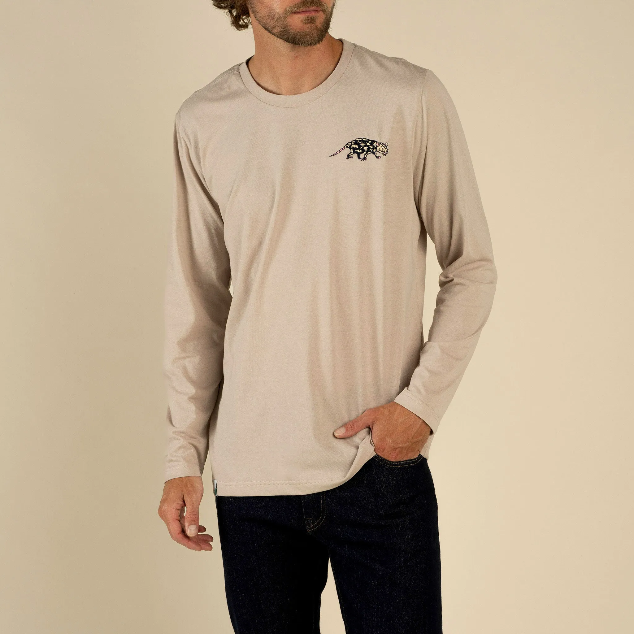 Opossum Long Sleeve T-Shirt sold by Sendero Provisions CO product image thumbnail 2