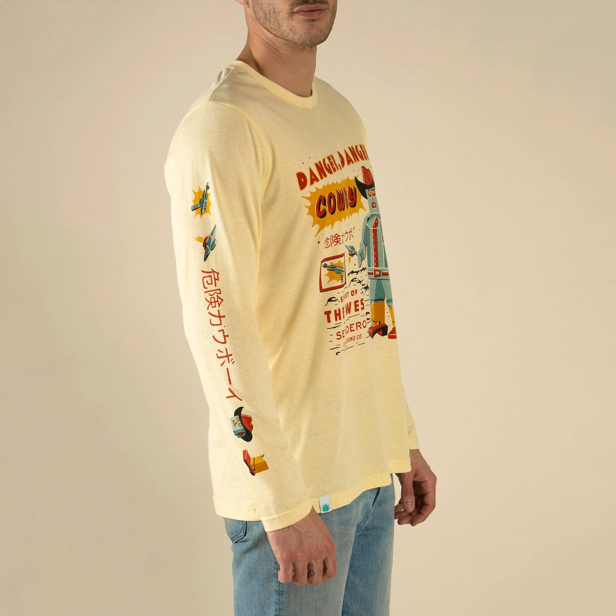 Danger Cowboy Long Sleeve T-Shirt sold by Sendero Provisions CO product image thumbnail 4