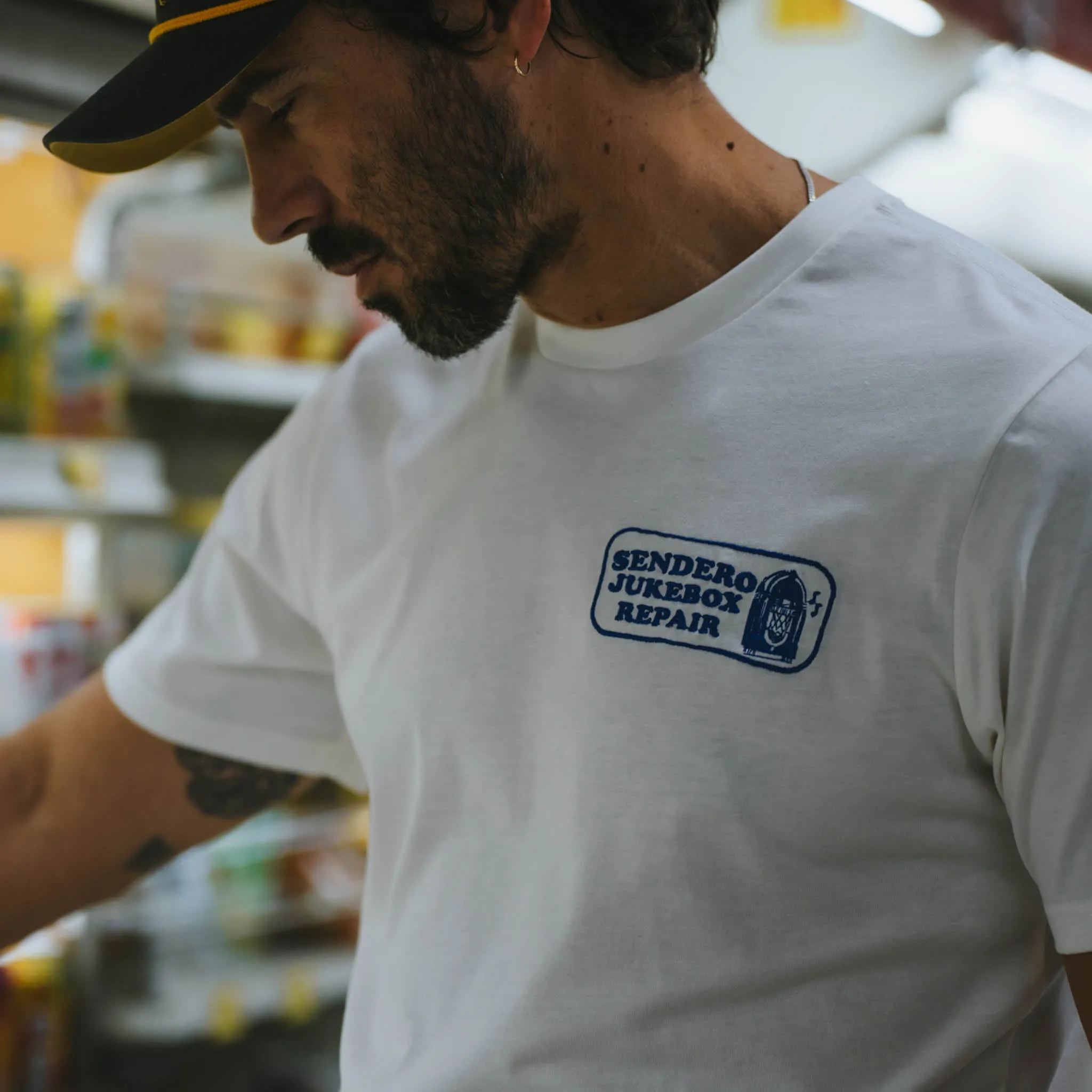 Jukebox Repair T-Shirt sold by Sendero Provisions CO product image thumbnail 3