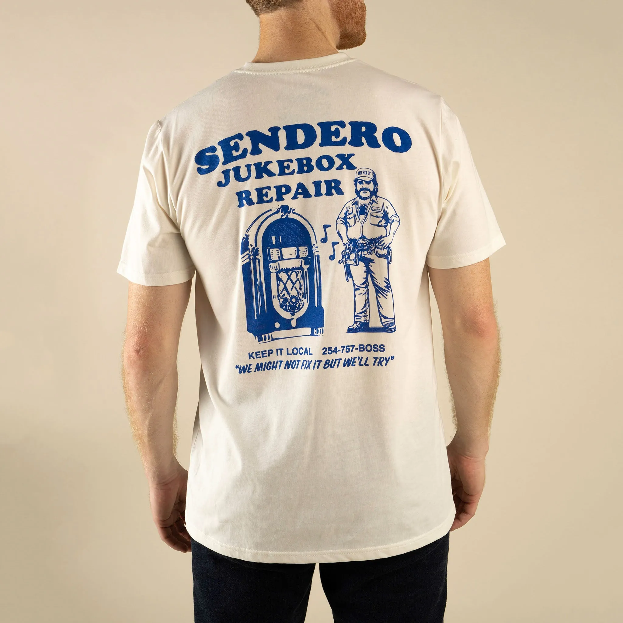 Jukebox Repair T-Shirt sold by Sendero Provisions CO product image thumbnail 5