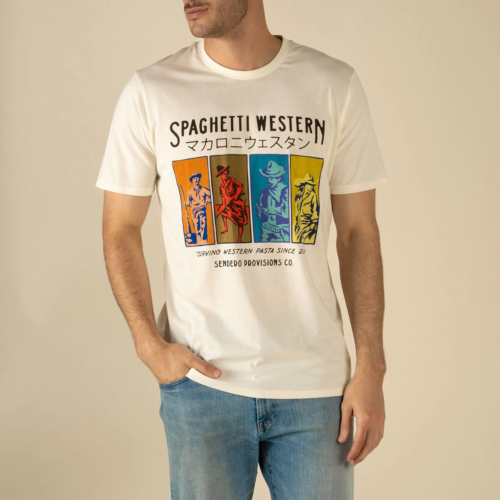 Spaghetti Western T-Shirt sold by Sendero Provisions CO product image thumbnail 5