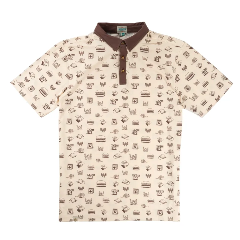 Whataburger x Sendero High Noon Performance Polo made by Sendero Provisions CO